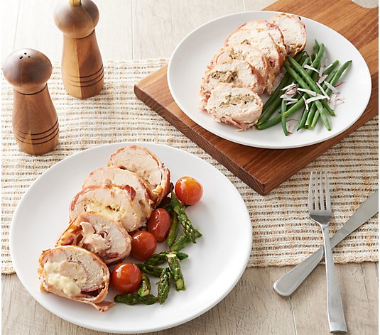 Family Farms (4) 14-oz Colossal Bacon Wrapped Stuffed Chicken