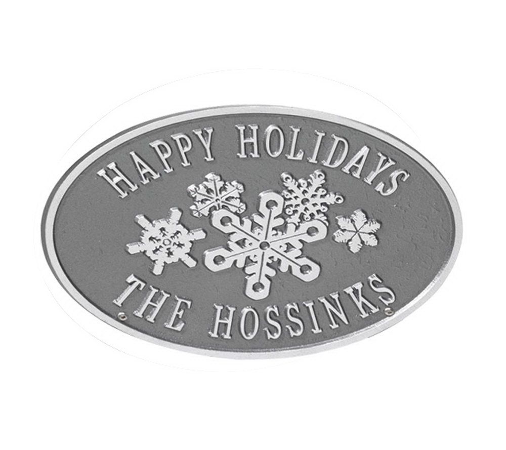 Snowflake Personalized Sign