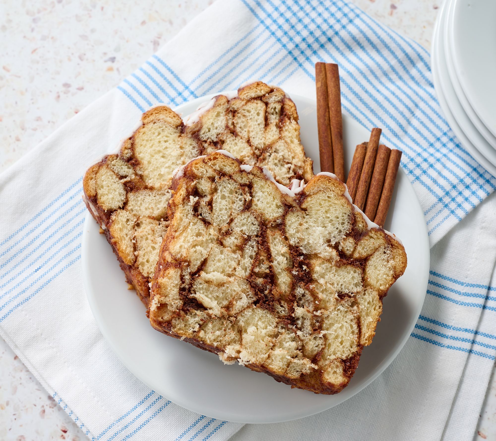 Sweet Paradise (2) 20oz Loaves Gourmet Cinnamon Swirl Bread