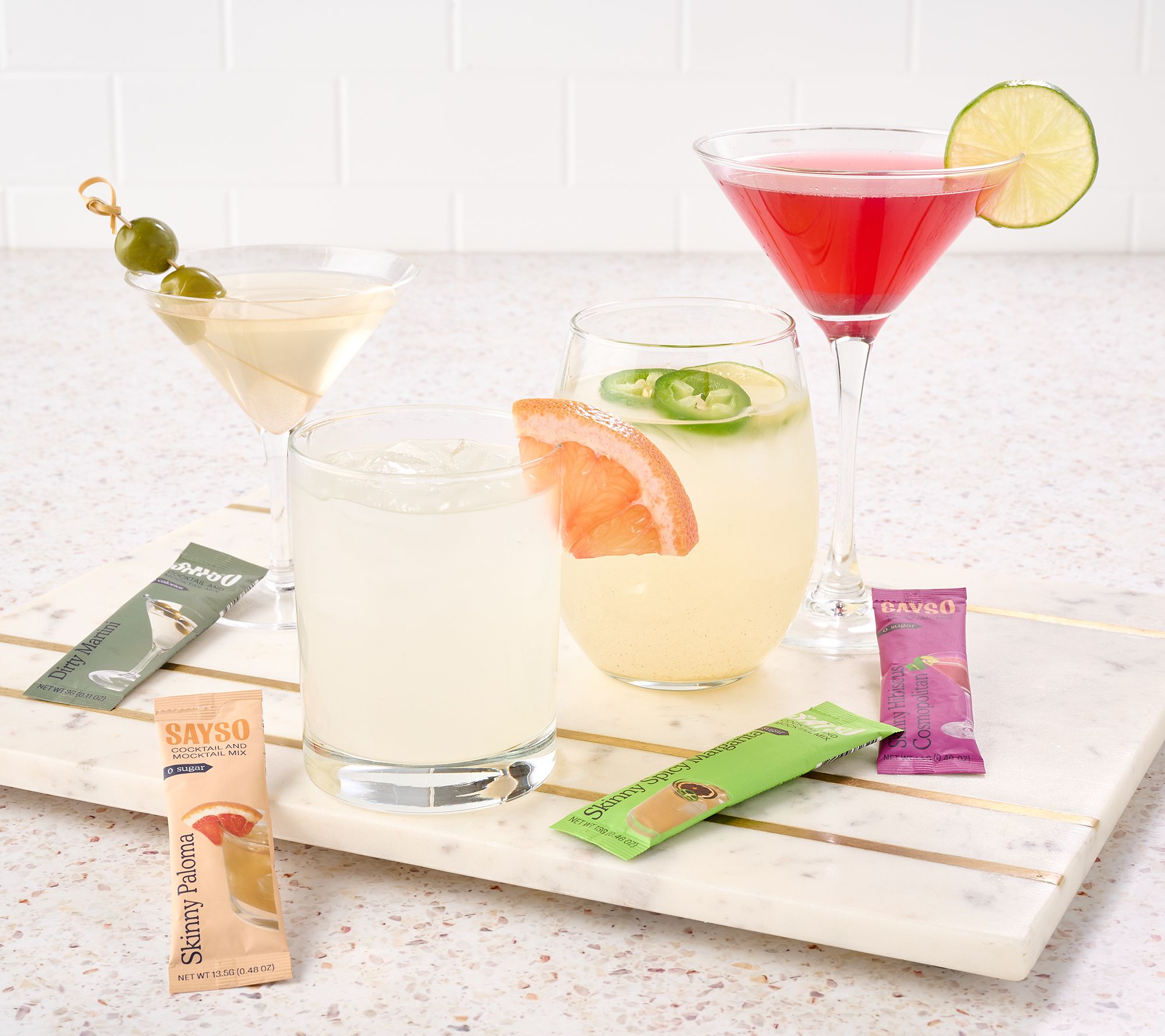 Sayso 16-ct Non-alcoholic Mixers in C/O Flavors
