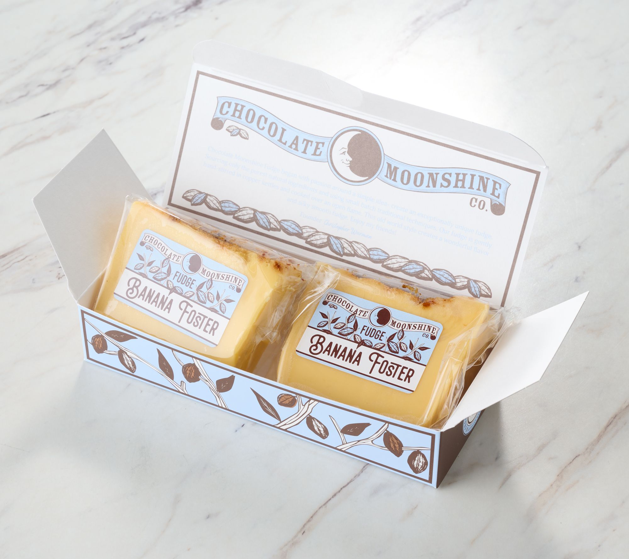 SH11/2 Chocolate Moonshine 1-LB Artisan Fudge Fall Collection | QVC