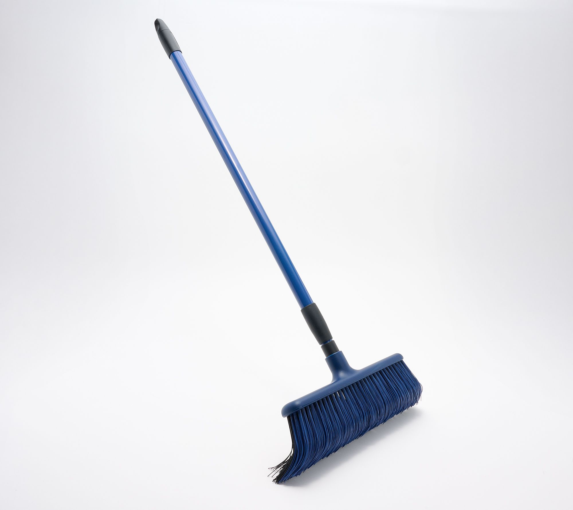 "As Is" Grouchy Gardner Garden Rake Broom with Telescopic Pole