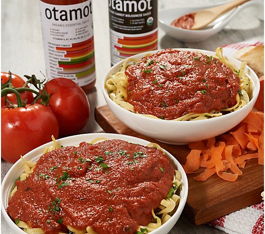Otamot (4) 16-oz Jars Essential or Carrot Bolognese Sauce