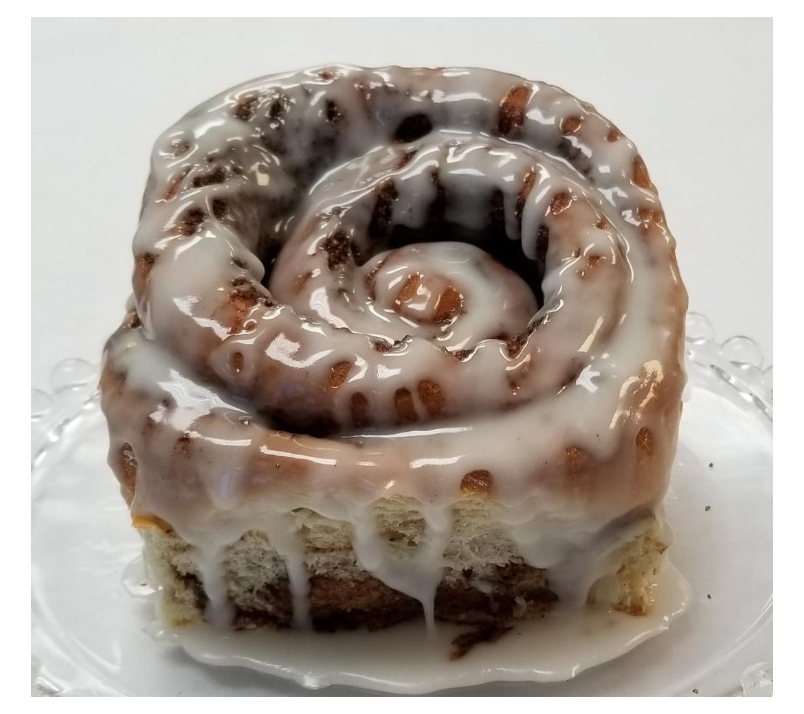 CinnaMom Bakery (6) Individual Jumbo Traditional Glaze Rolls