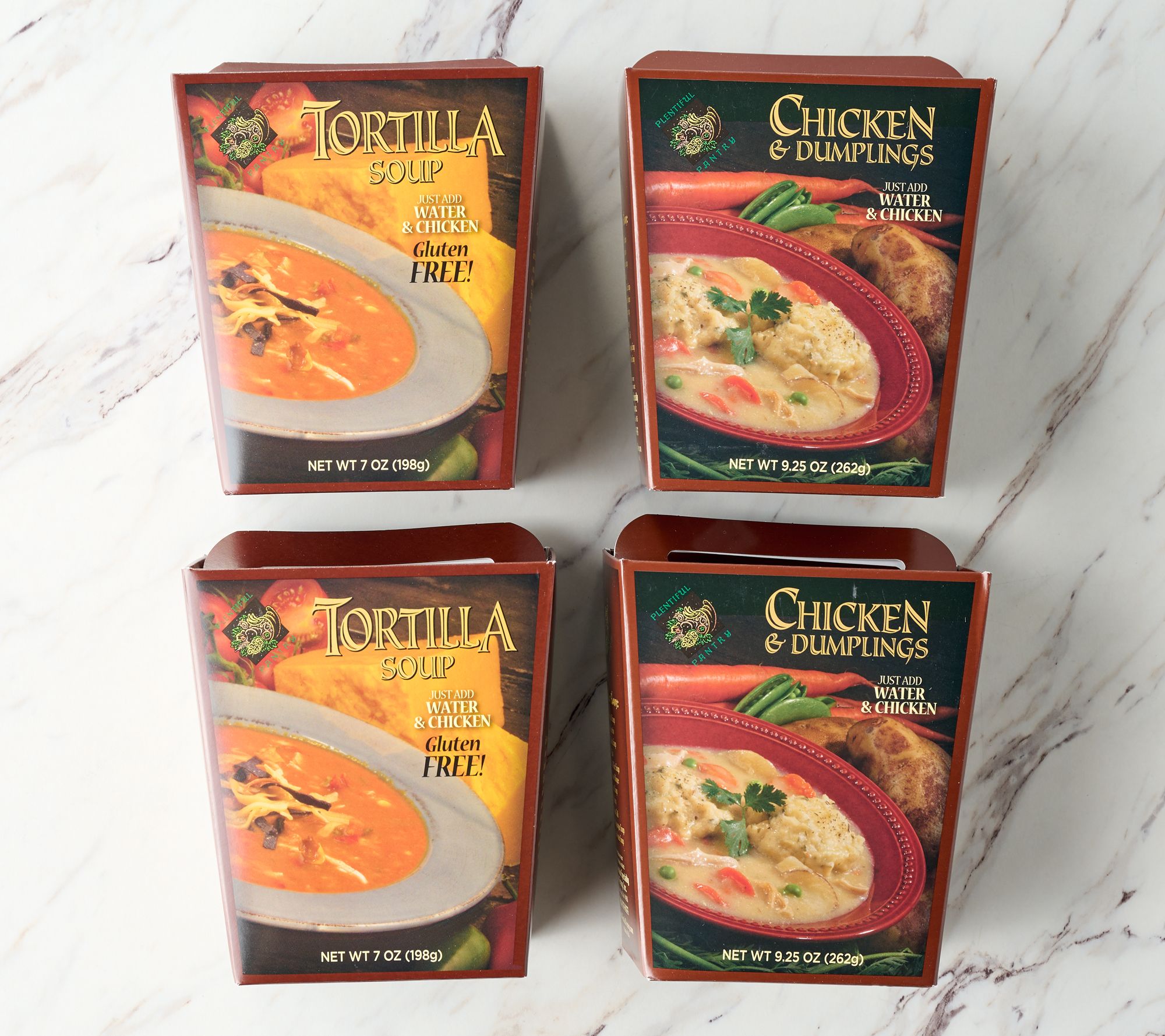 Plentiful Pantry 4 Boxes Of Pantry Ready Soup Mixes QVC Com   M90516.002