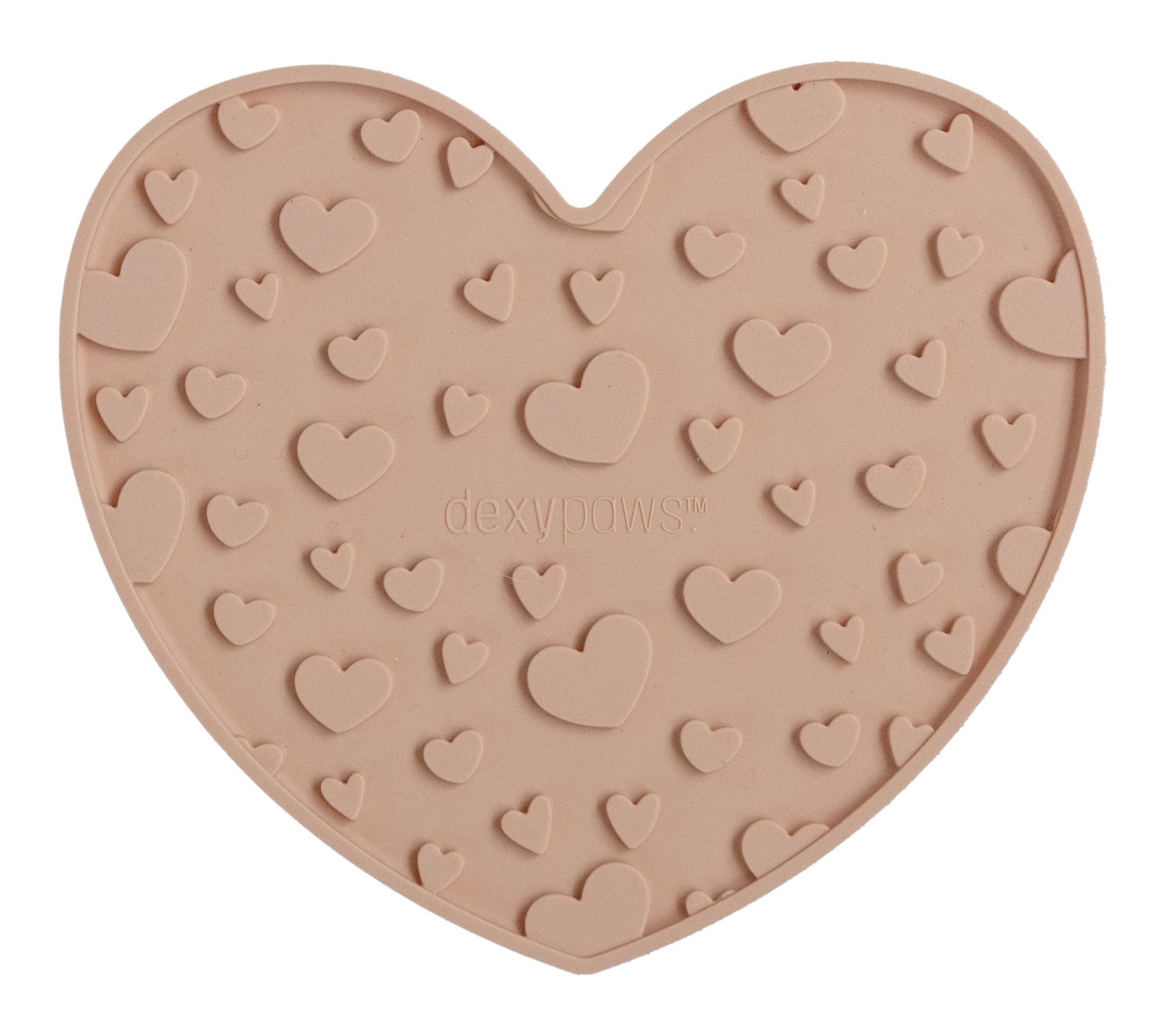 Dexypaws Enrich ment Lick Mat, Grooved Dog Fee ding Pad