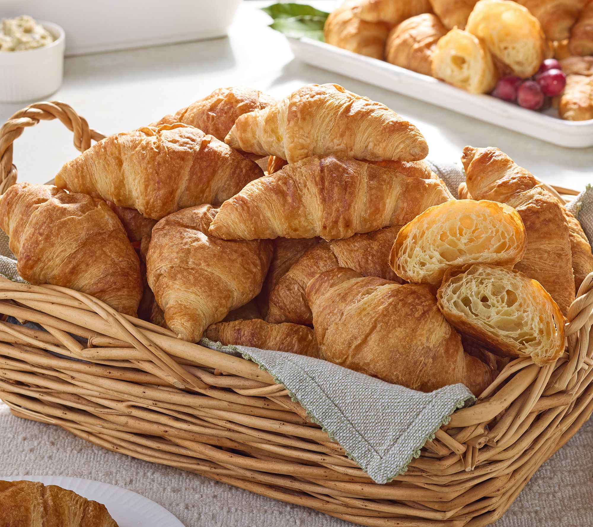 Authentic Gourmet (72) Large Butter Croissants