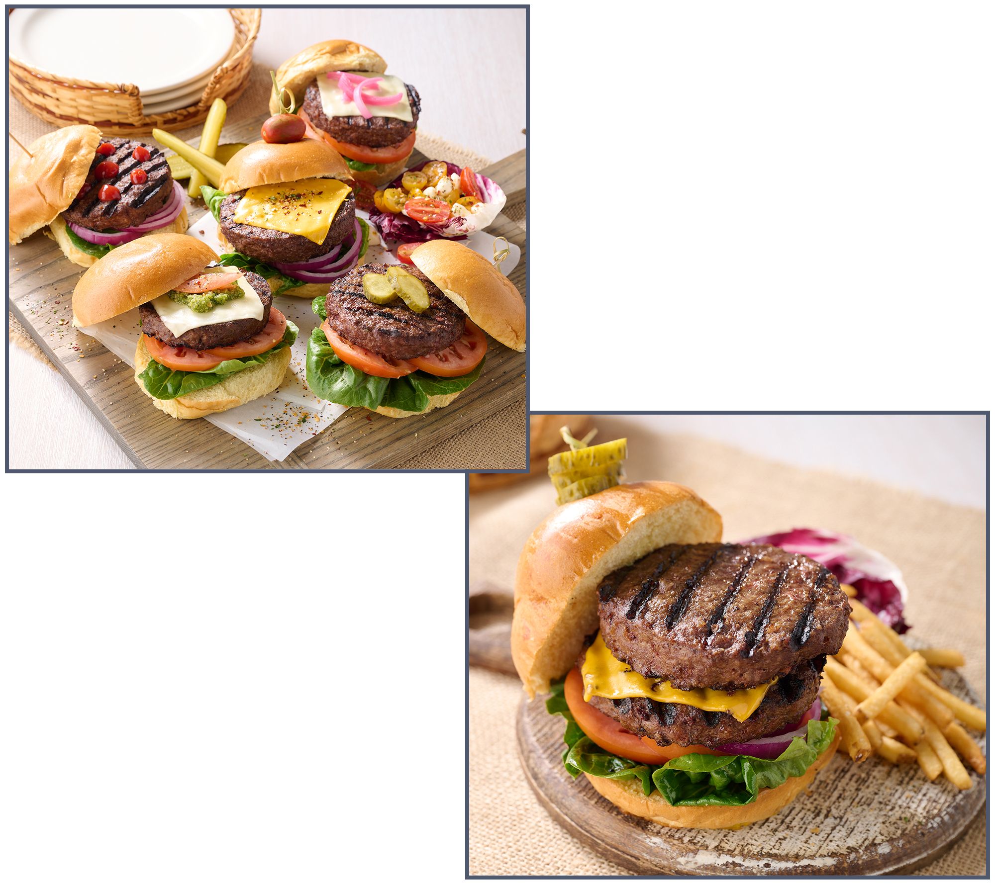  Kansas City Steak Co. (8) or (12) 8-oz. Classic Steakburgers - M143317