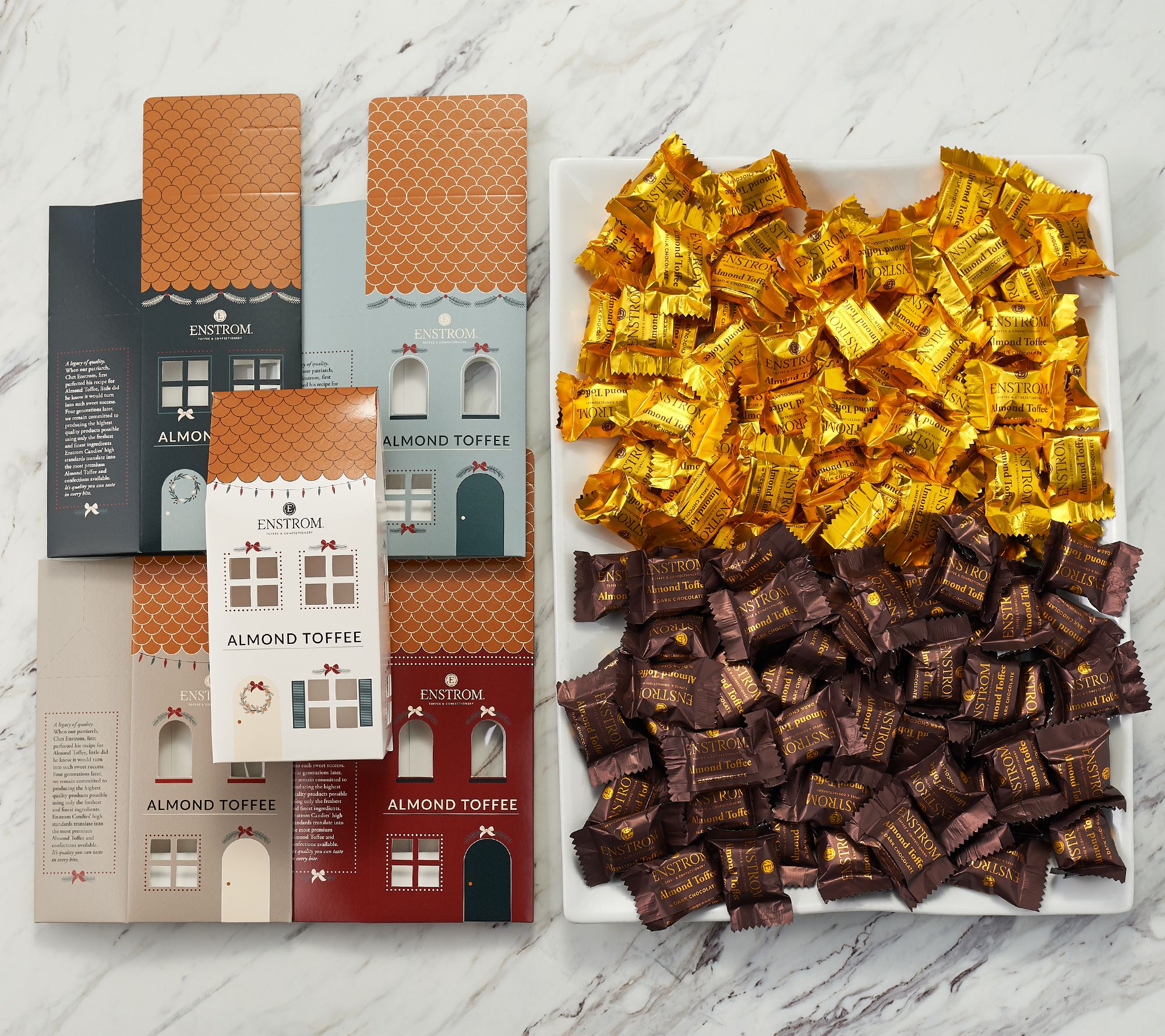 (QVC) Enstrom's 4lb Individually Wrapped Toffee Petites