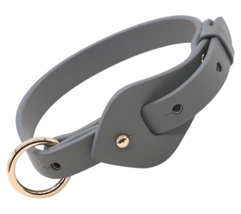 Pet Life  'Ever-Craft' Boutique Series Leather Dog Collar