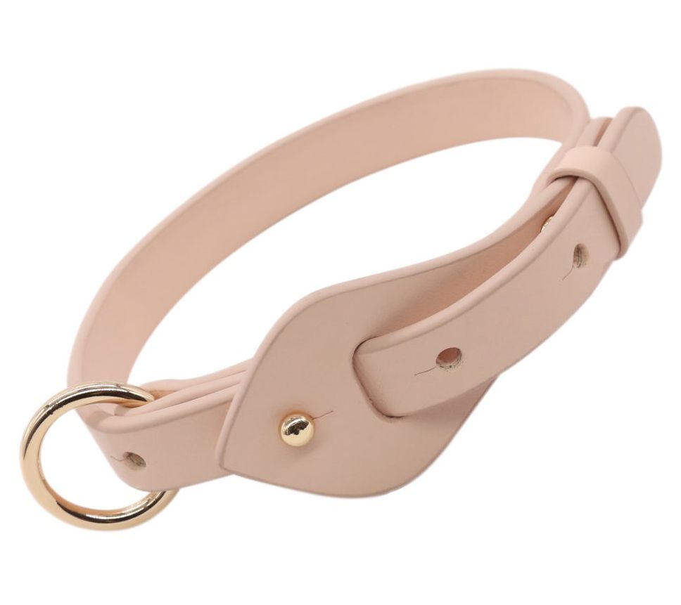 Pet Life  'Ever-Craft' Boutique Series Leather Dog Collar