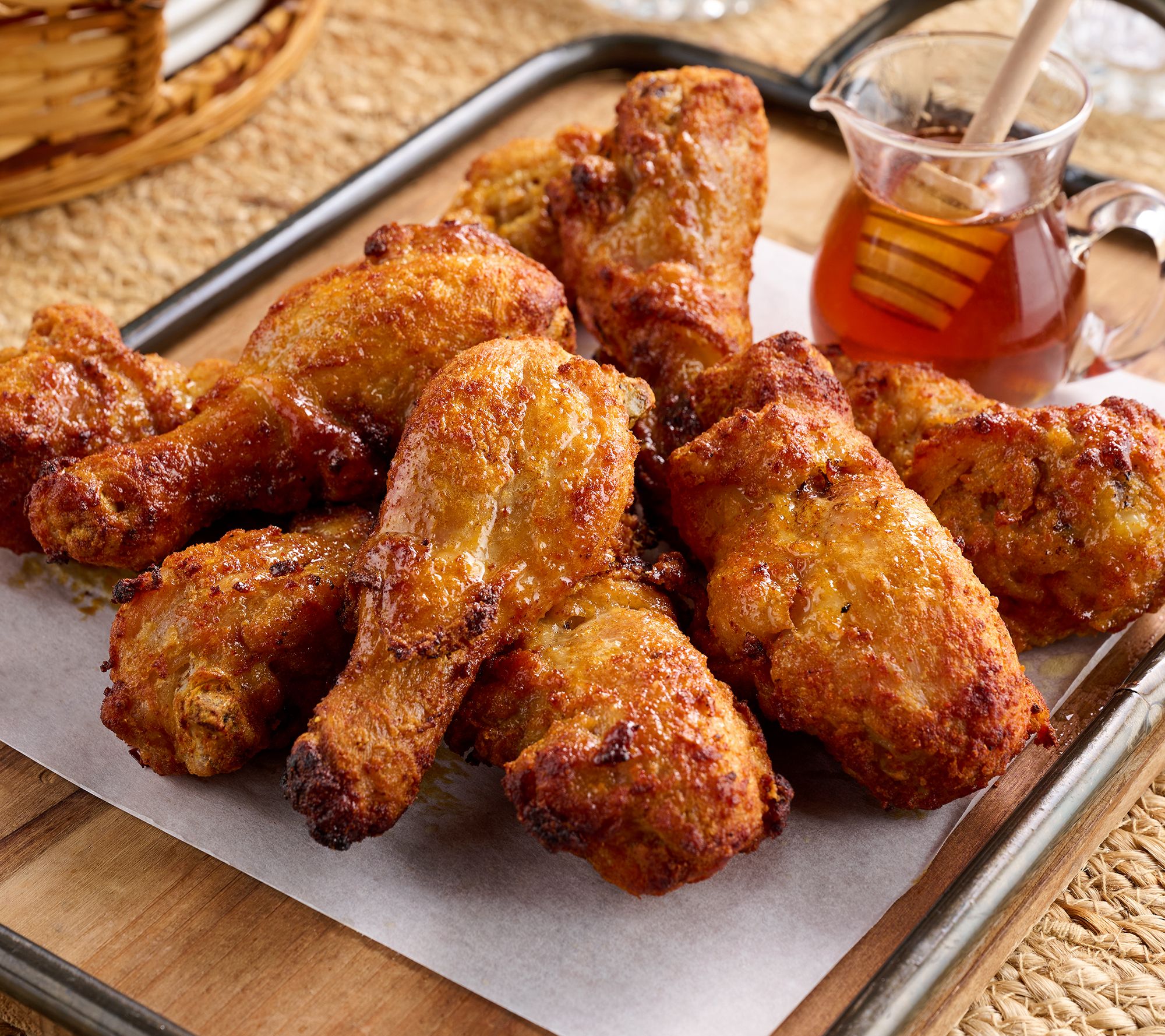 Corky's BBQ 9-lbs Honey Gold or Bourbon BBQ Seasoned Drumsticks