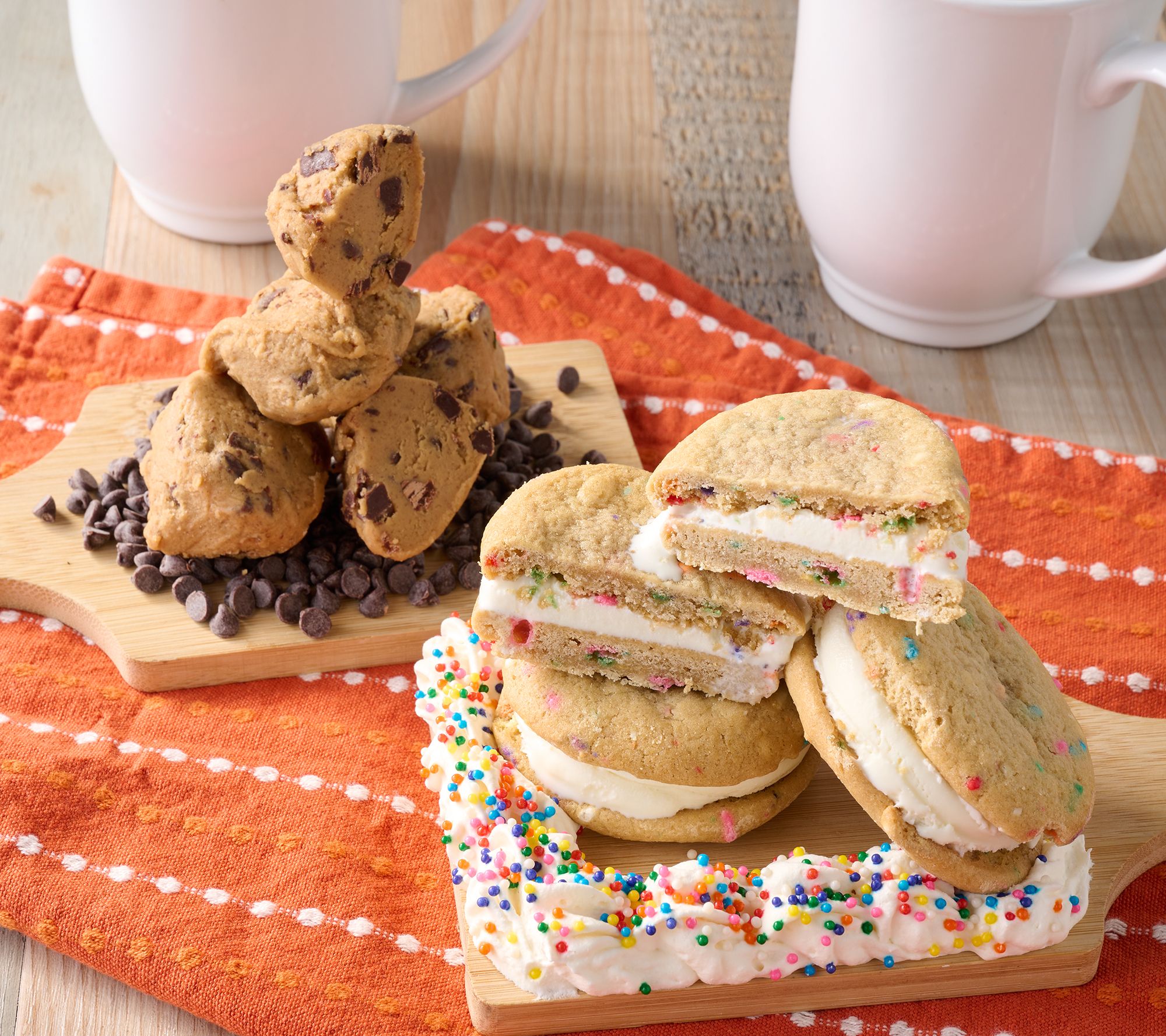 Drops of Dough Cookie Dough & Ice Cream Sandwiches Duo