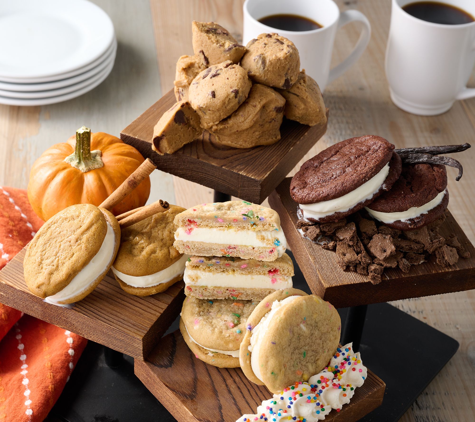 Drops of Dough Cookie Dough & Ice Cream Sandwiches Duo