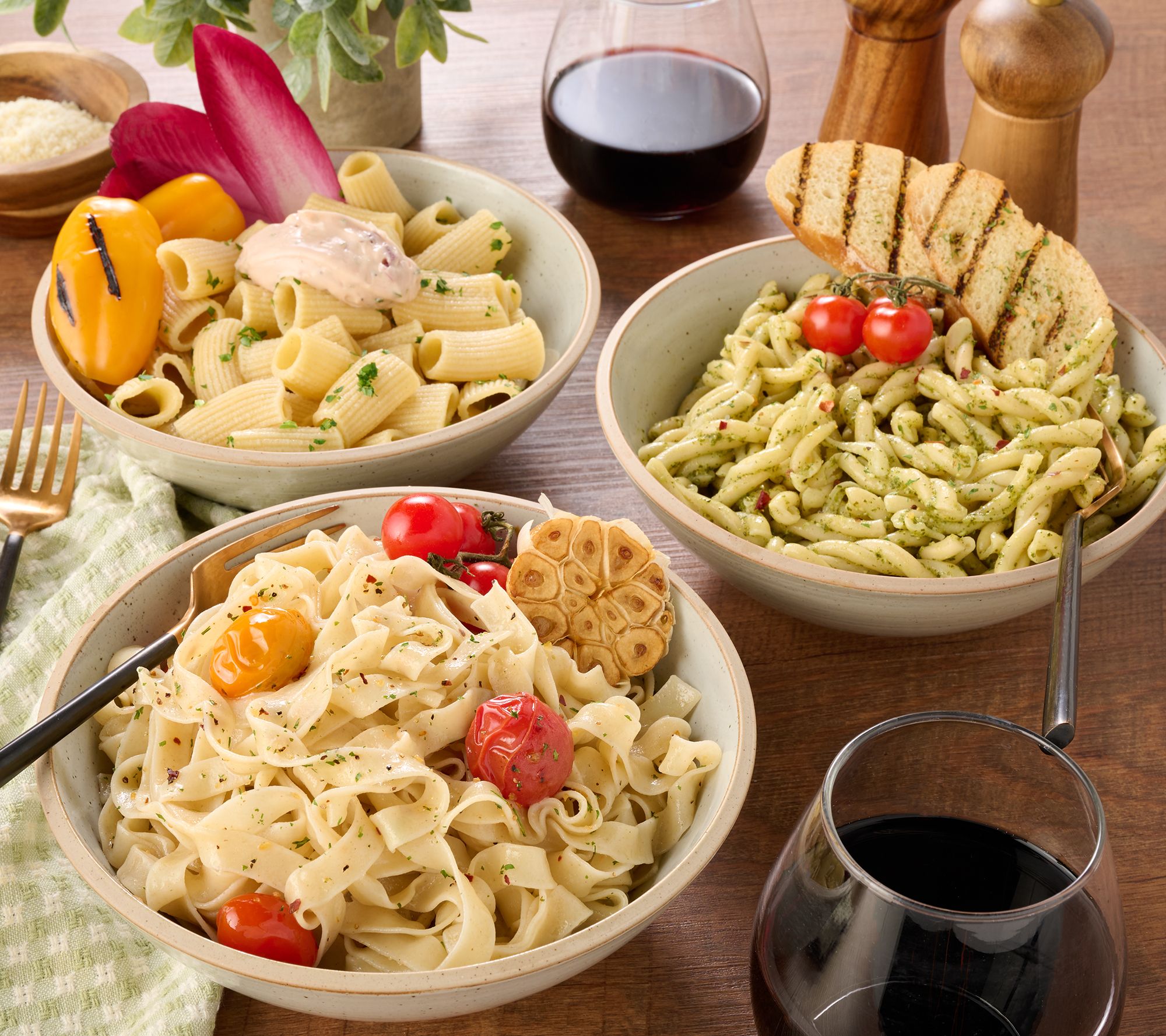 SH3/23 Tutoni's Flour Shop (6) 8oz Hand Made Fresh Artisan Pastas