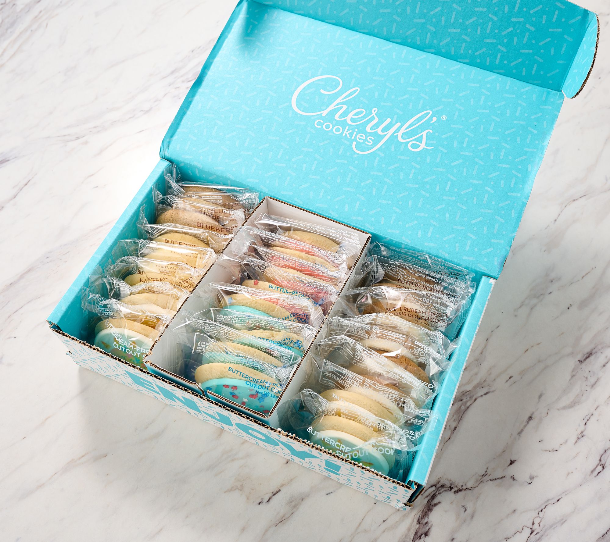 Cheryl's 24-Piece All-American Summer Cookie Assortment - QVC.com