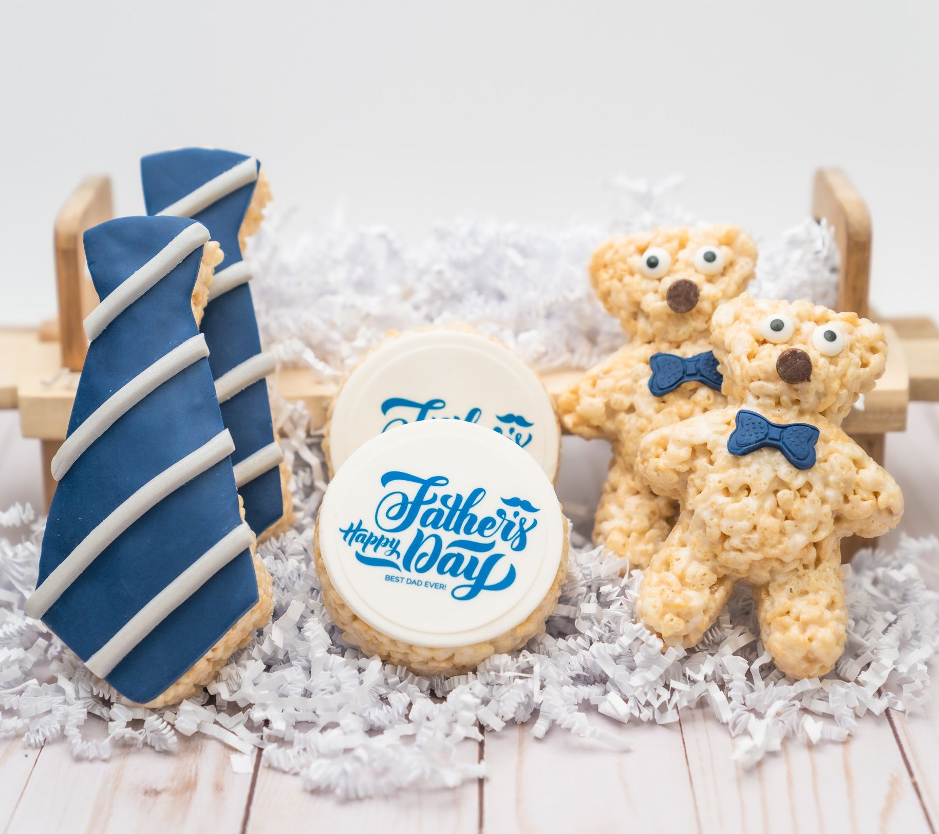 Creative Crispies 6 Piece Father's Day Tie GiftSet