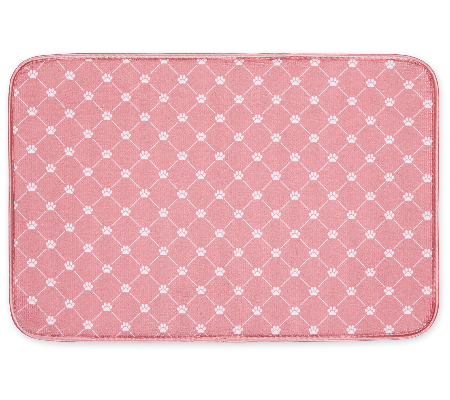 Bone Dry Trellis Paw Pet Mat - Medium