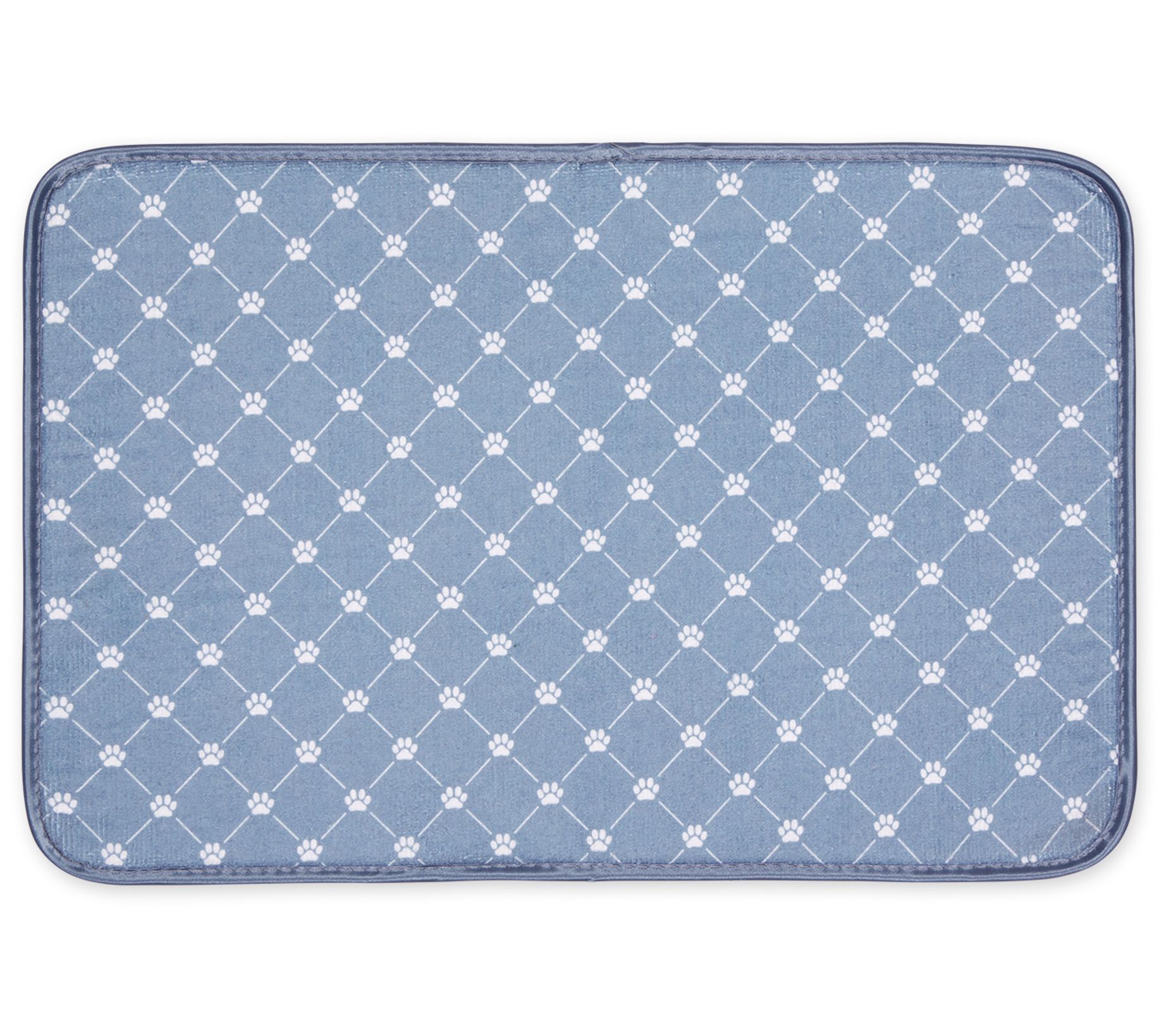 Bone Dry Trellis Paw Pet Mat - Medium