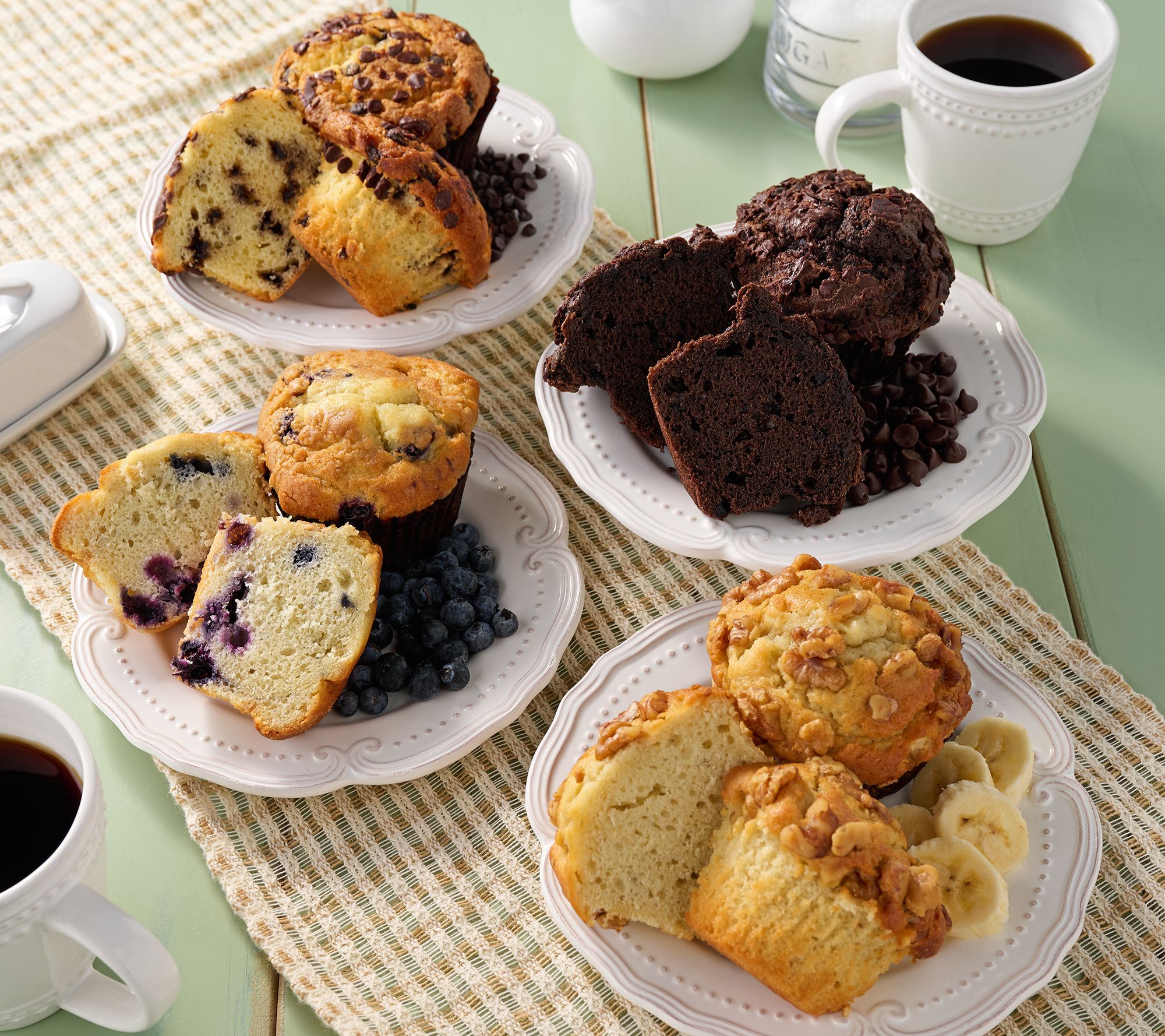 David's Cookies (8) 6 oz Individual Jumbo Muffins