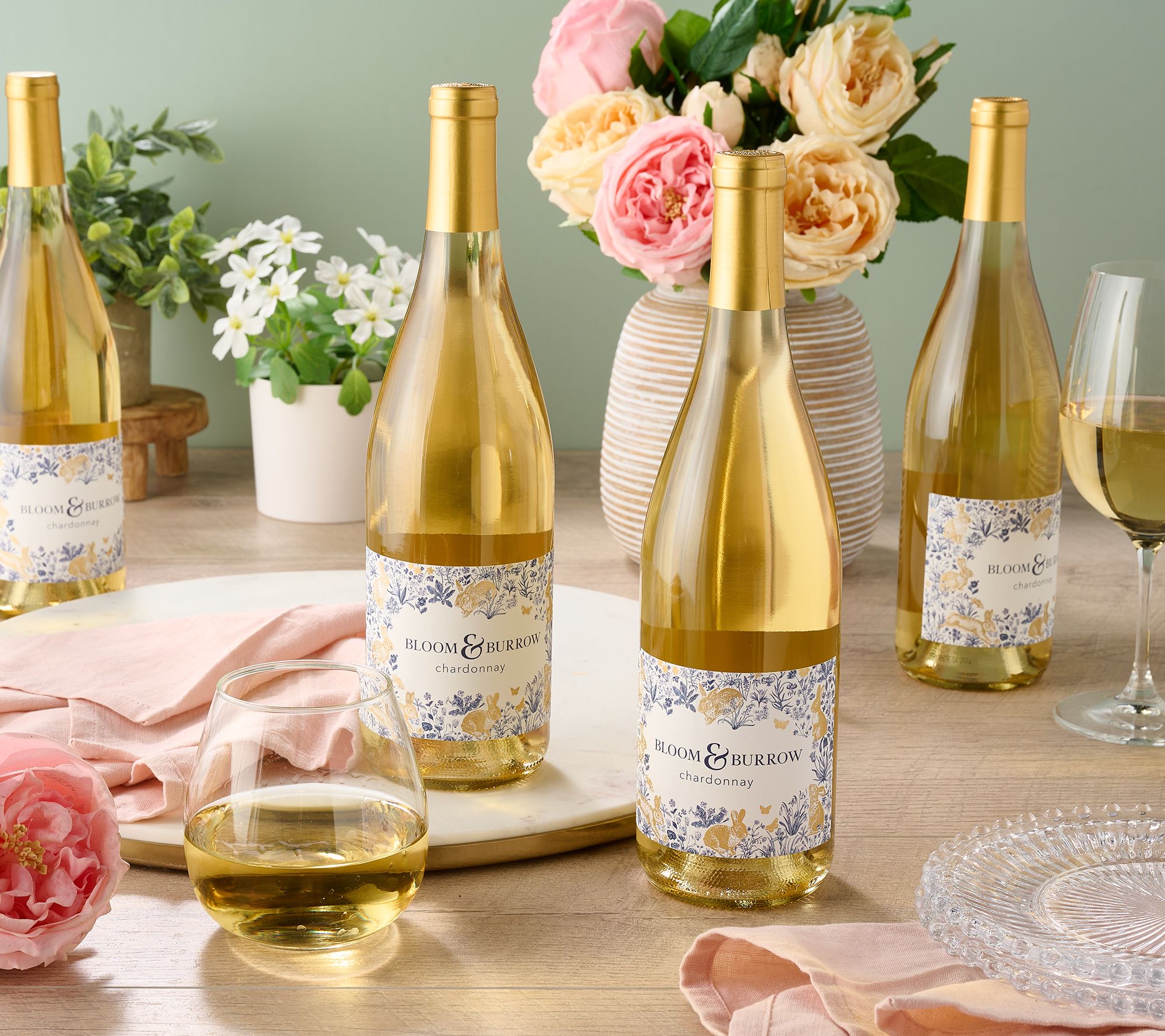 Vino Voyage Spring Wines (4) 750ml Bottle Set