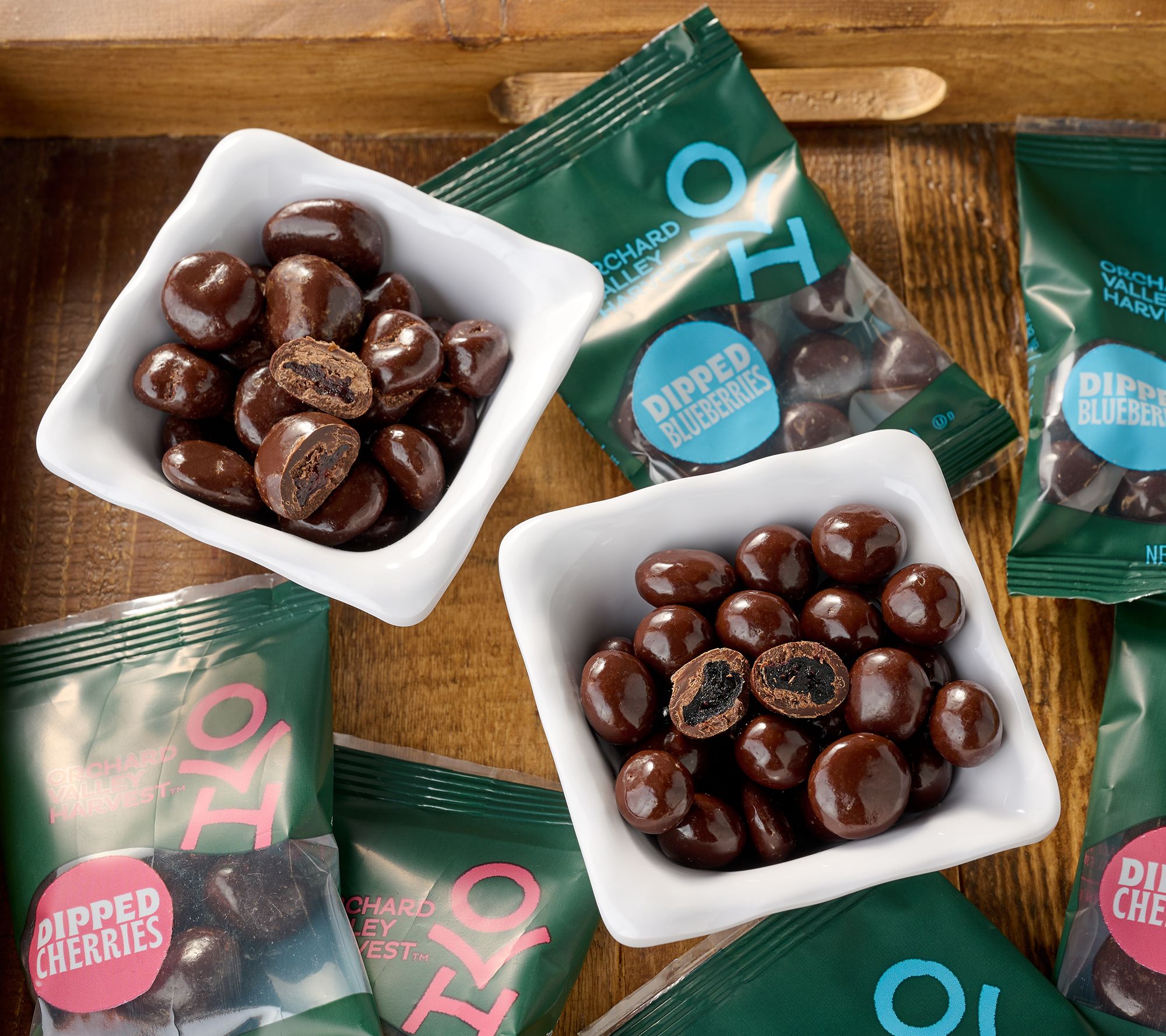 Orchard Valley Harvest (16) 1 oz. Bags Dark Chocolate Covered Fruit