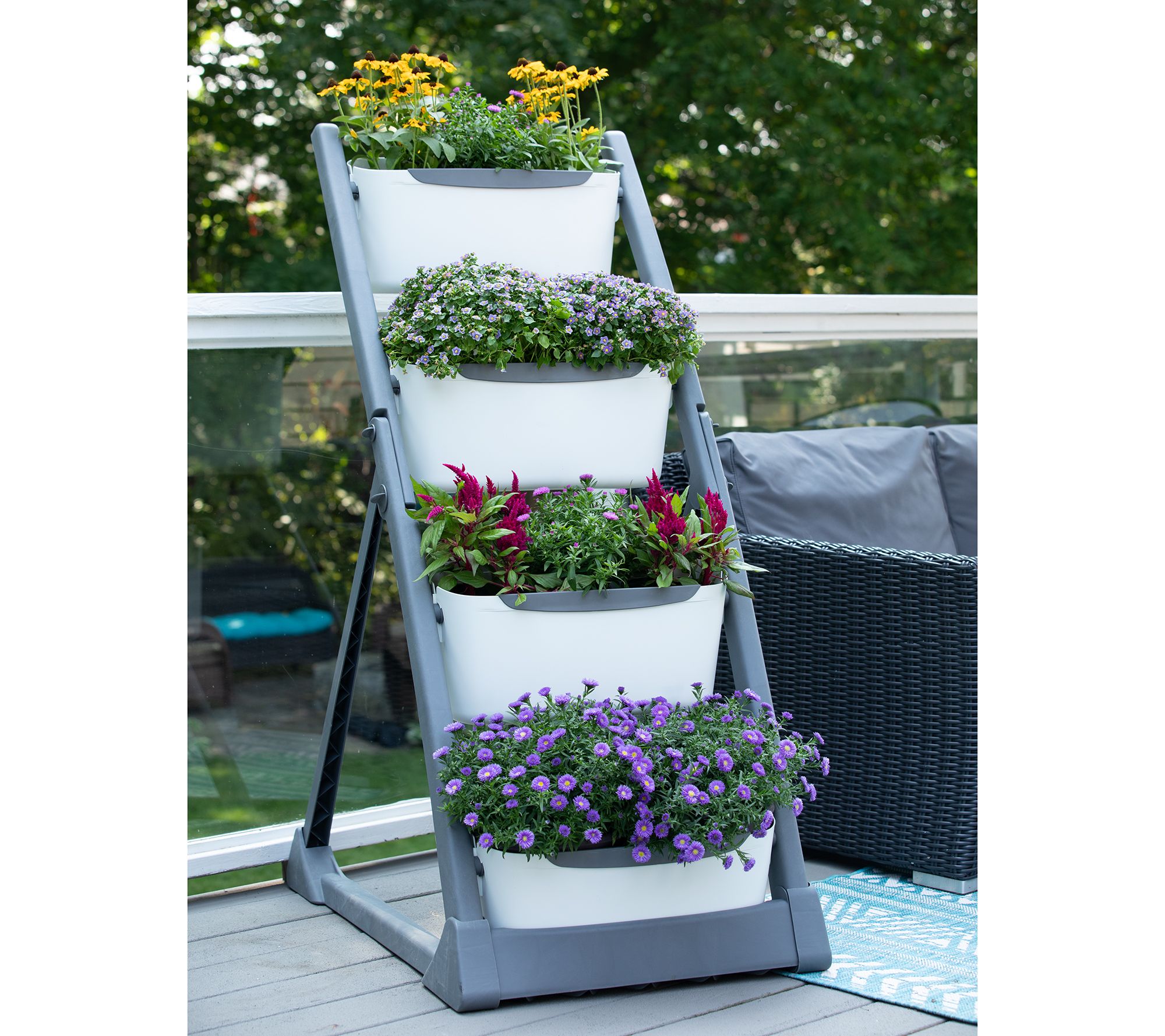  NuVue 2-in-1 Self-Watering Convertible Planters