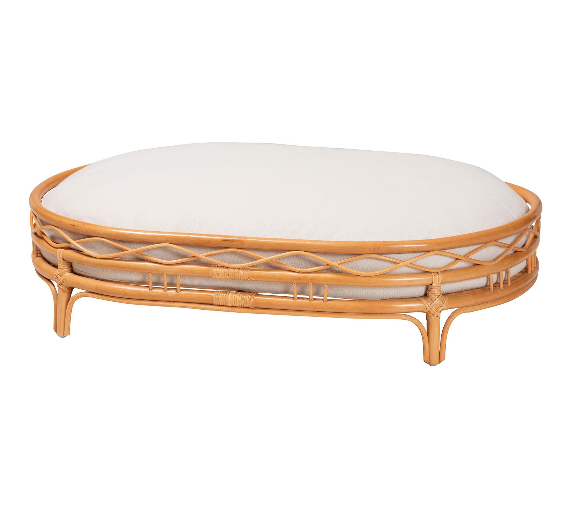 bali & pari Jovia Honey Rattan Pet Bed