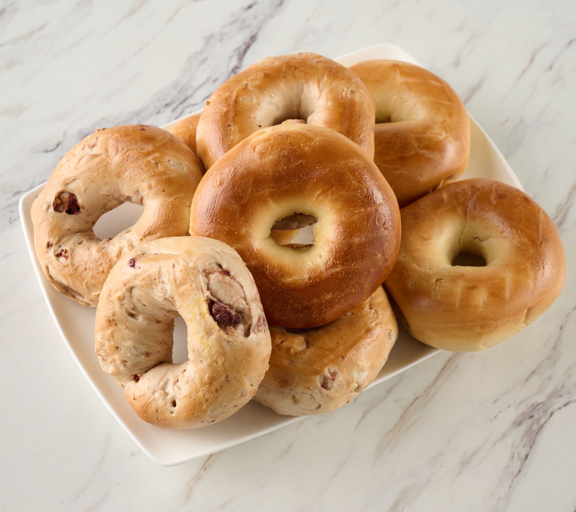 Just Bagels (24) 4oz NYC Bagels In Choice of Flavors