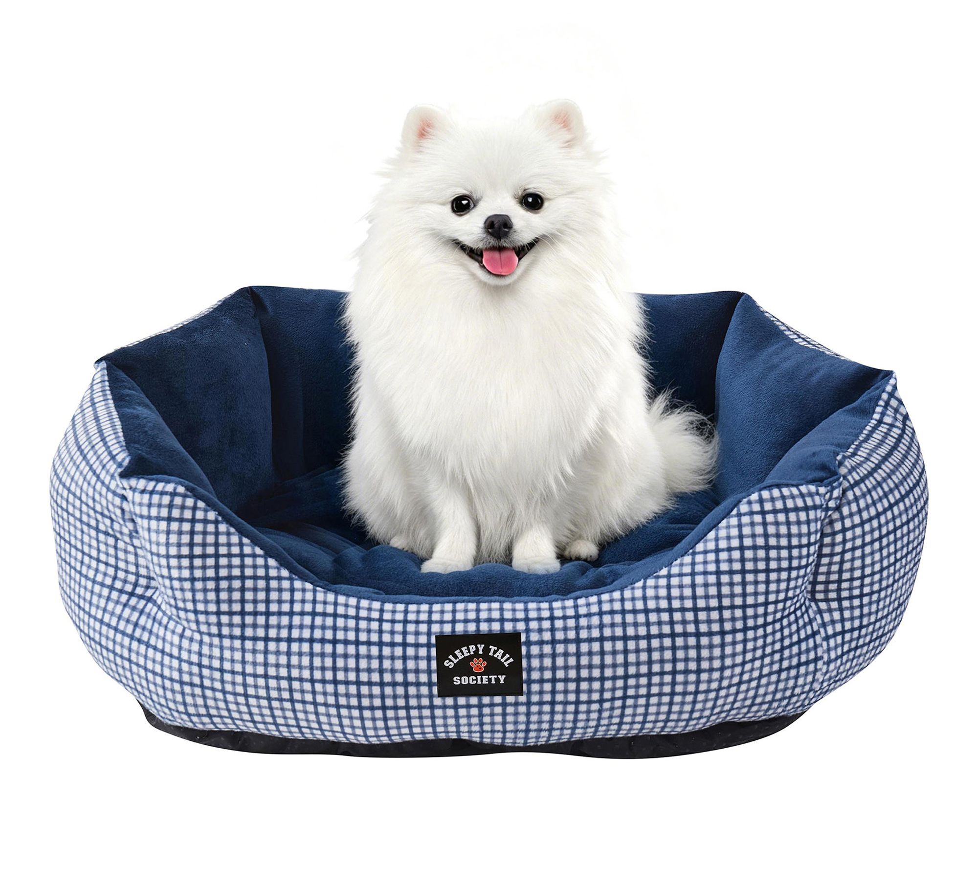 Sleepy Tail Society Small Rufus Cuddler Pet Bed