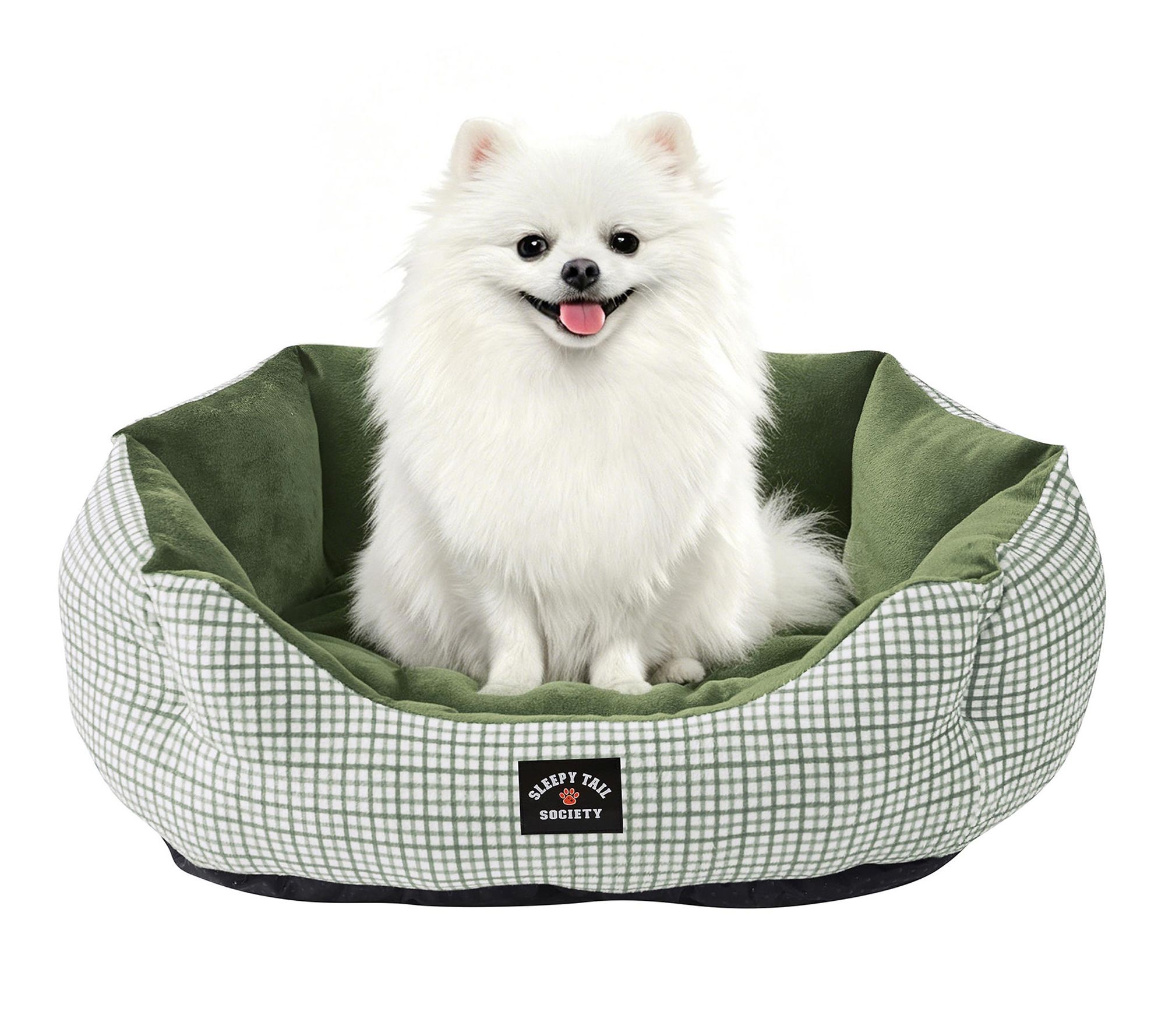 Sleepy Tail Society Small Rufus Cuddler Pet Bed