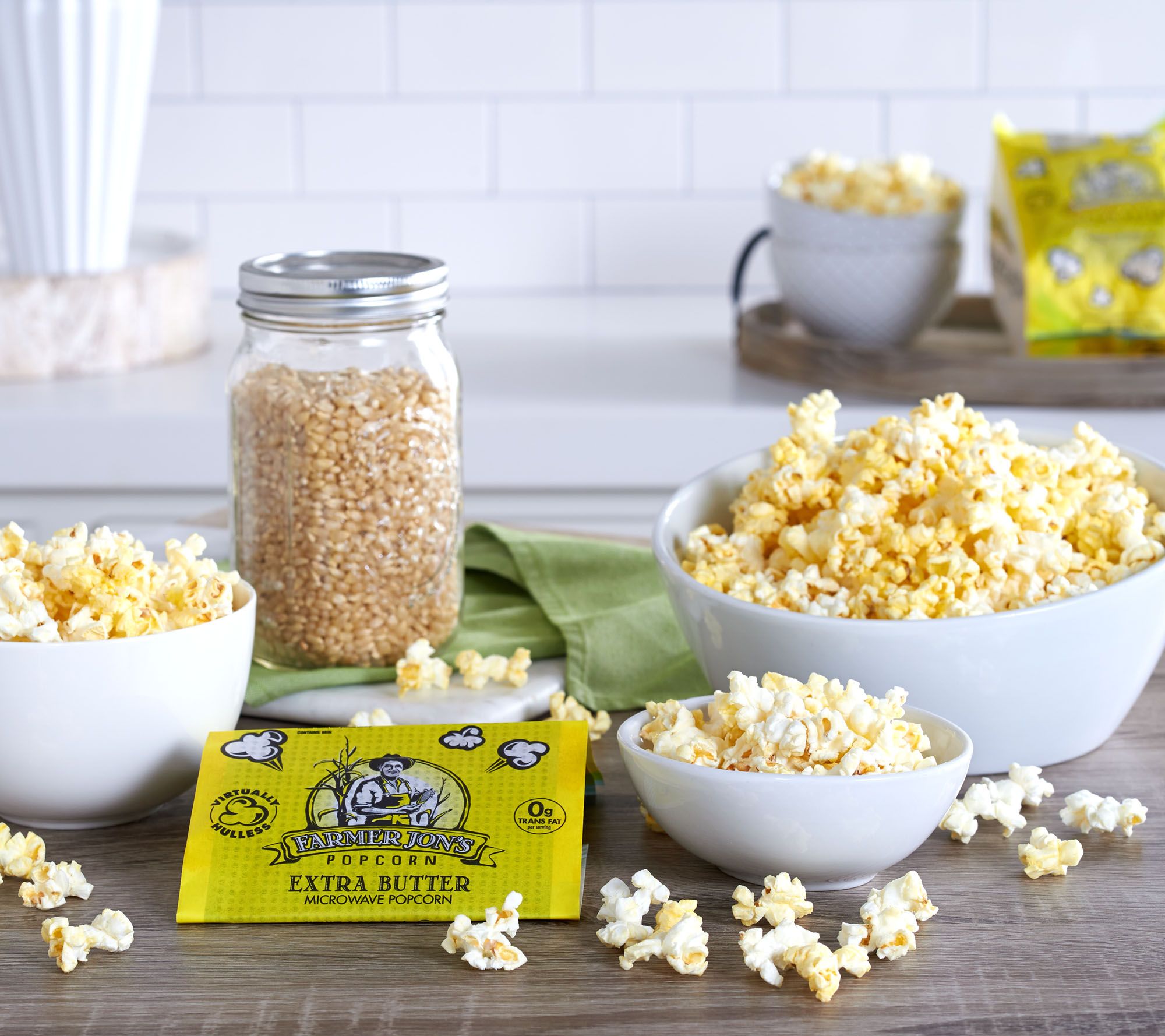 (QVC) Farmer Jon's (25) 3.5oz Virtually Hulless Popcorn Assortment