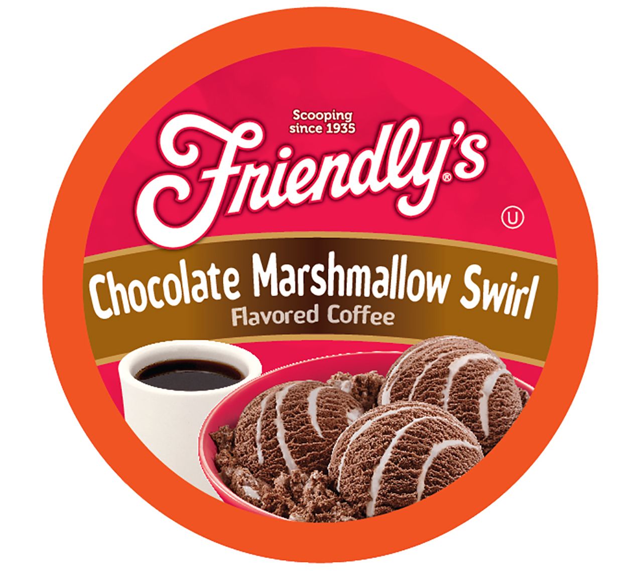 Friendly's 40-Count Chocolate Marshmallow Flavored Coffee Pods