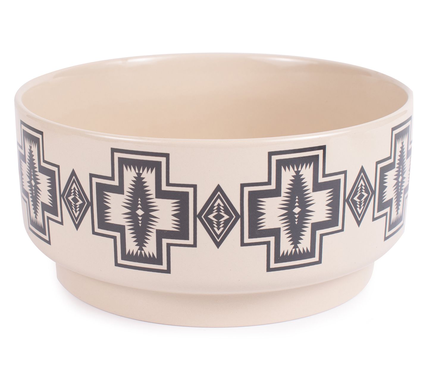 Pendleton Ceramic Dog Bowl