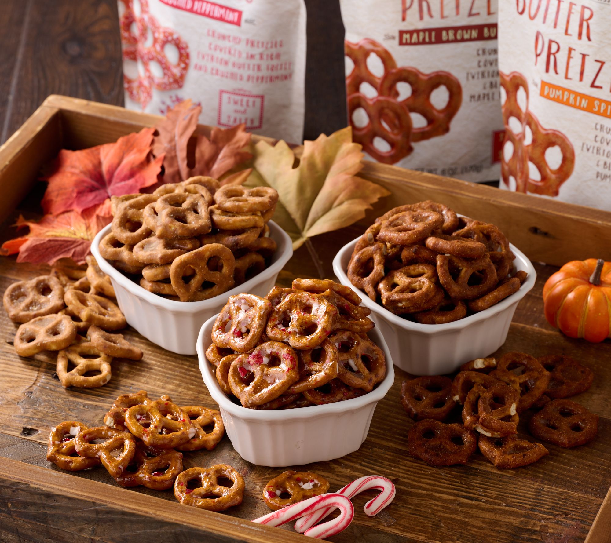 Everton Toffee (6) 6oz. Bags Premium Butter Toffee Pretzels