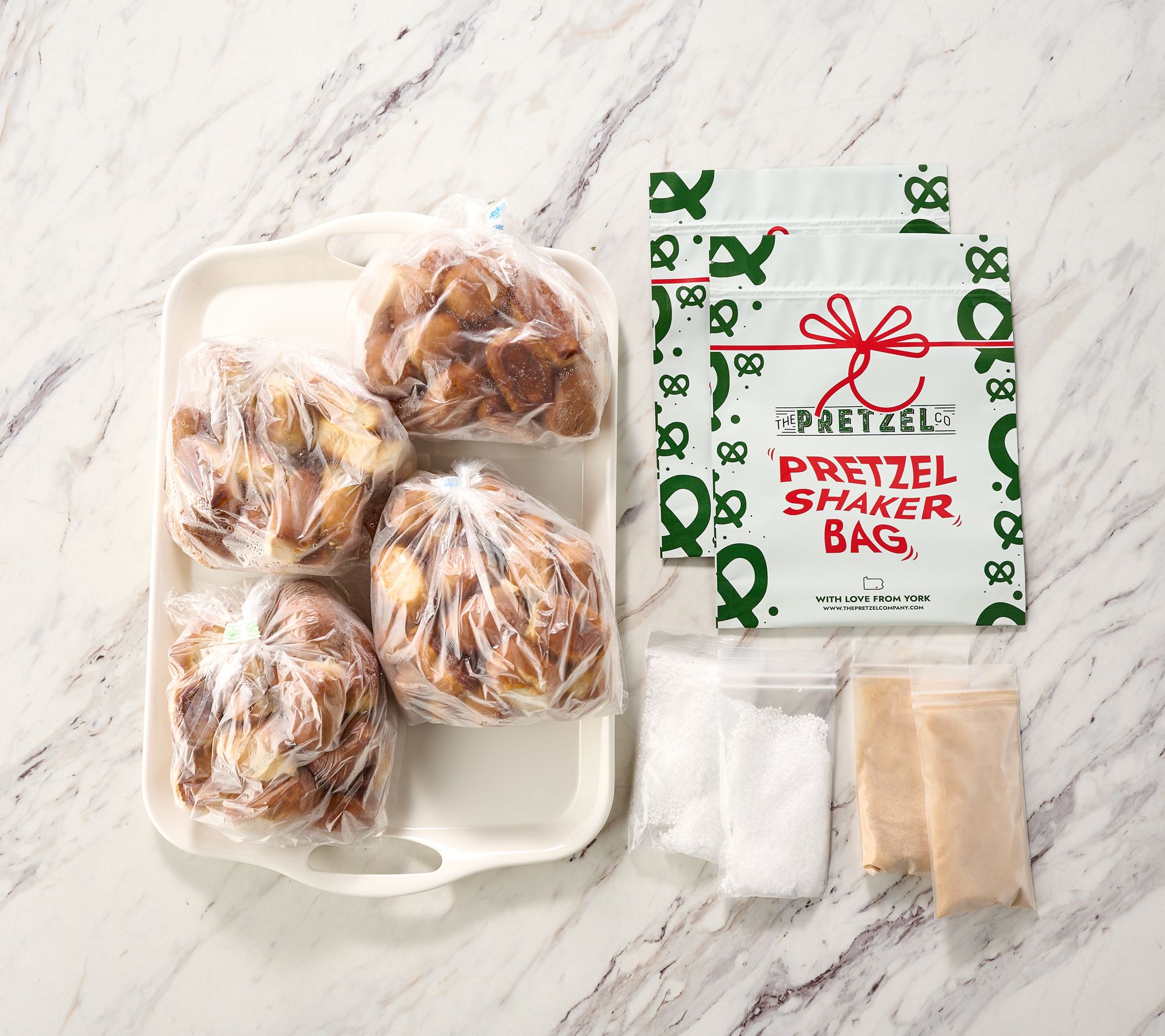 Antenna 制汗クリーム 50g 4個セット The Pretzel Co. 80 ct Cinnamon Sugar Shaker Pretzel Nuggets - QVC.com