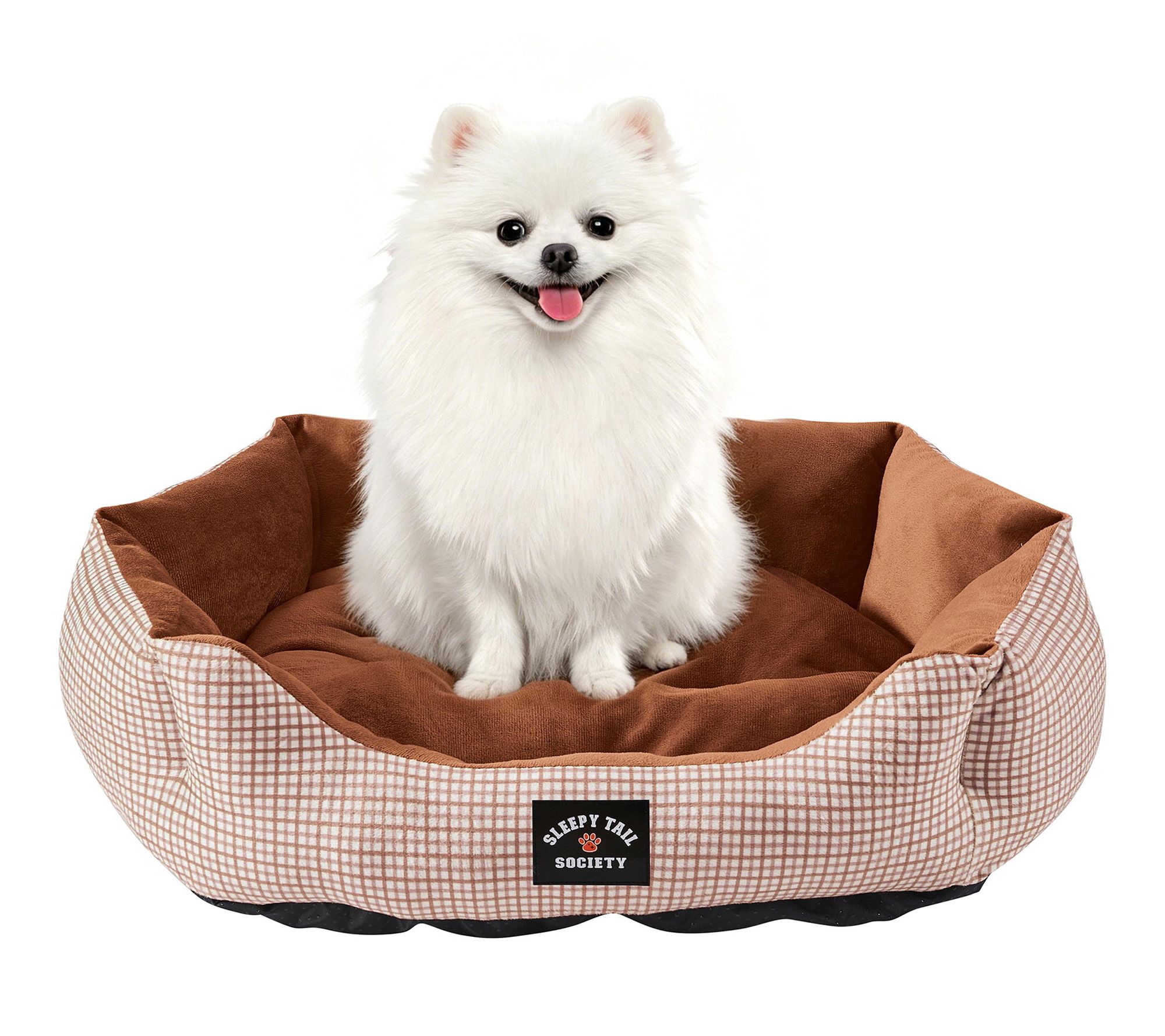 Sleepy Tail Society Medium Rufus Cuddler Pet Bed