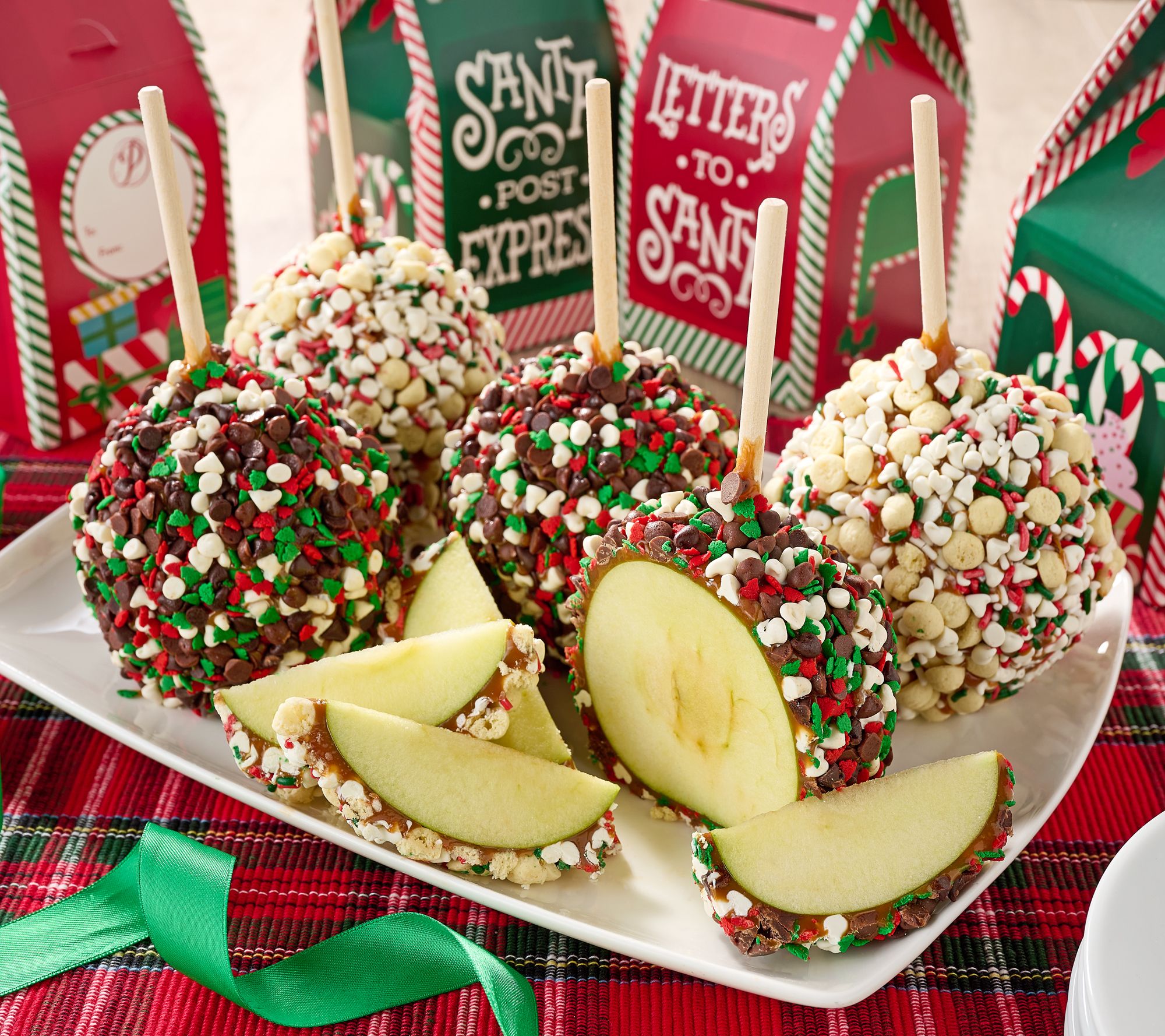 Easy Sheet Pan Caramel Apples (Slices) - Wellness by Kay