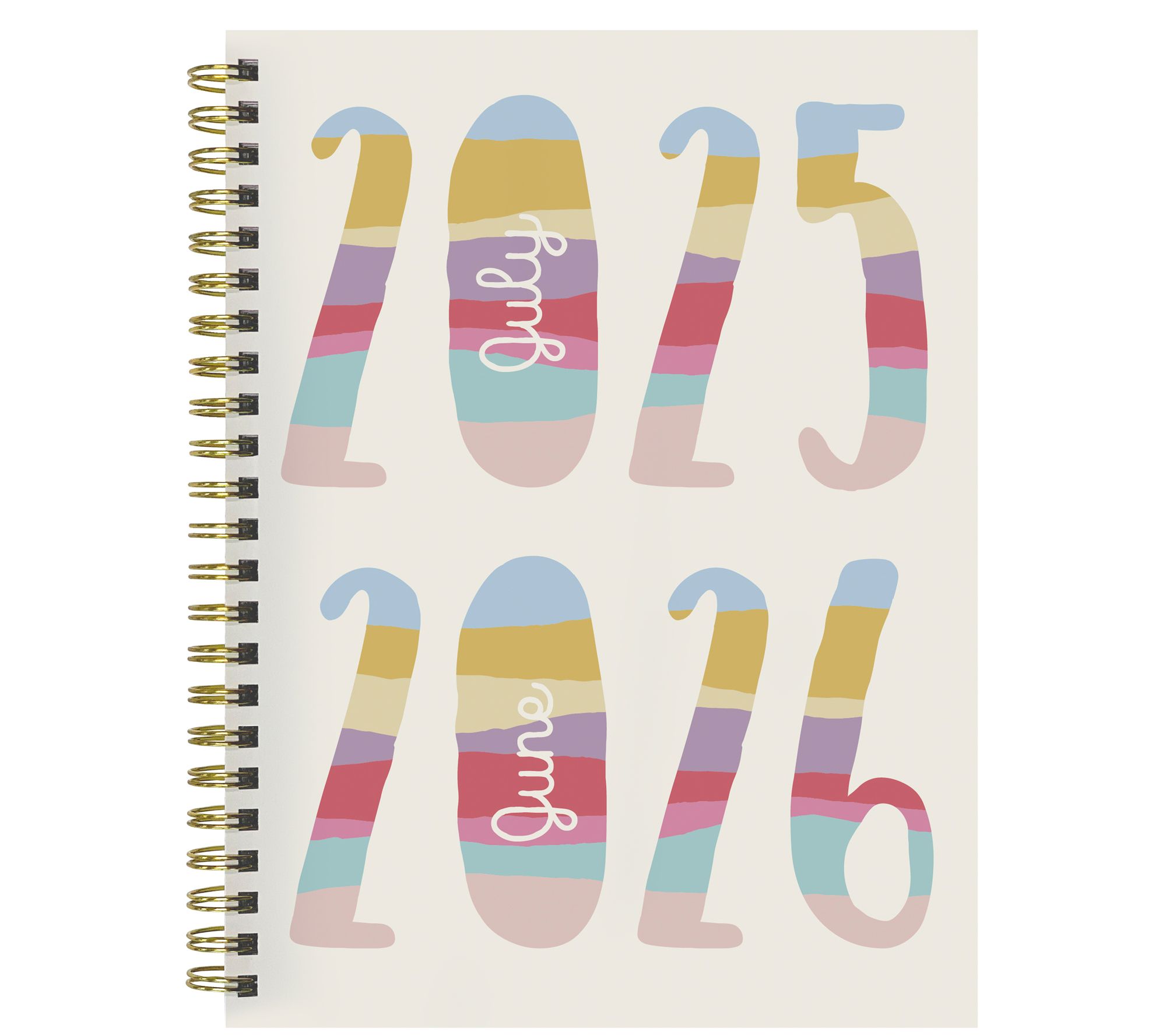 TF Publishing July 2025 - June 2026 Med W/M Planner-Jolly Joy