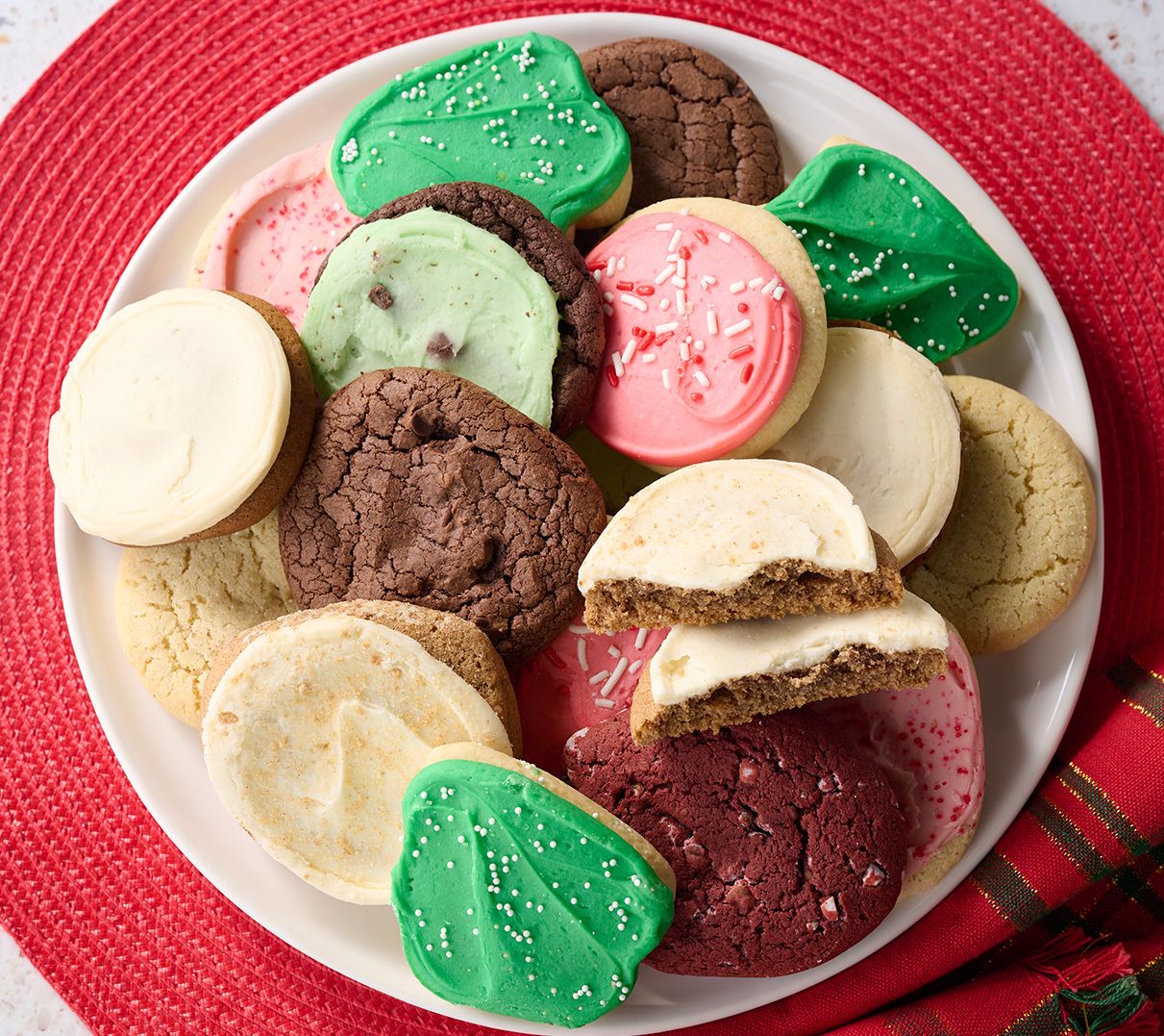 SH 11/4 Cheryl's 24 Piece Holiday Favorite Cookies