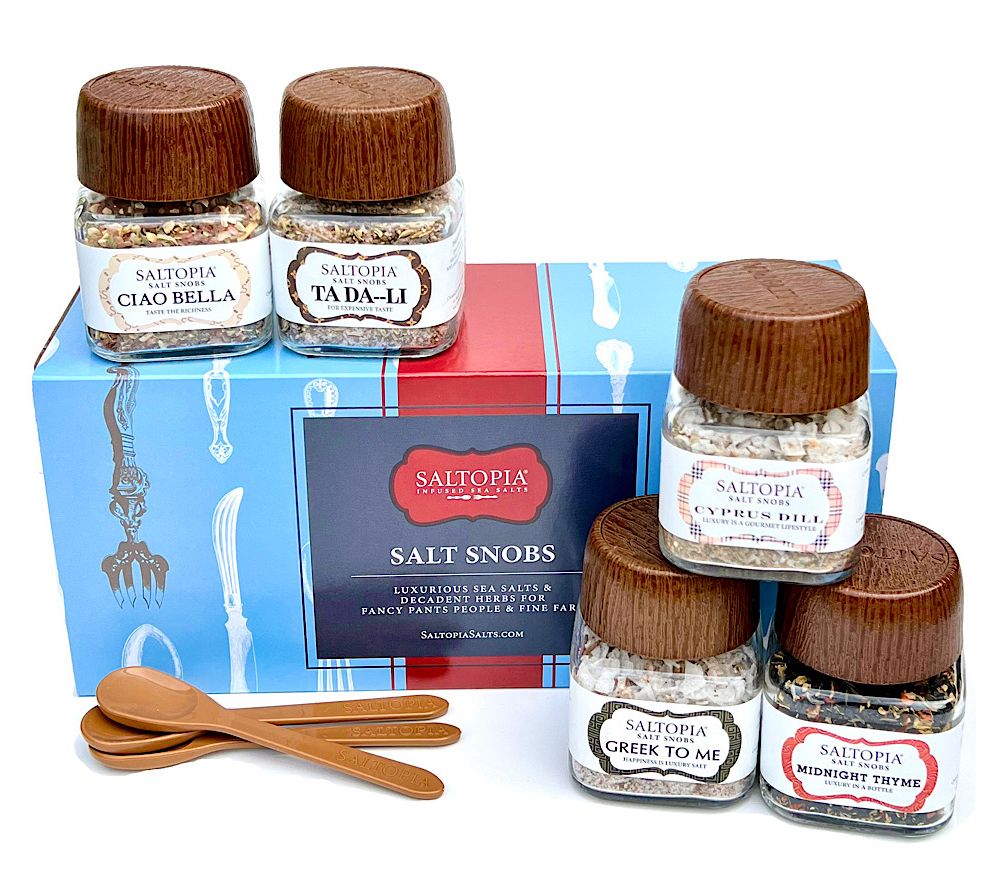 Fancy Salts & Luxury Herbs 5 Flavor Gift Set