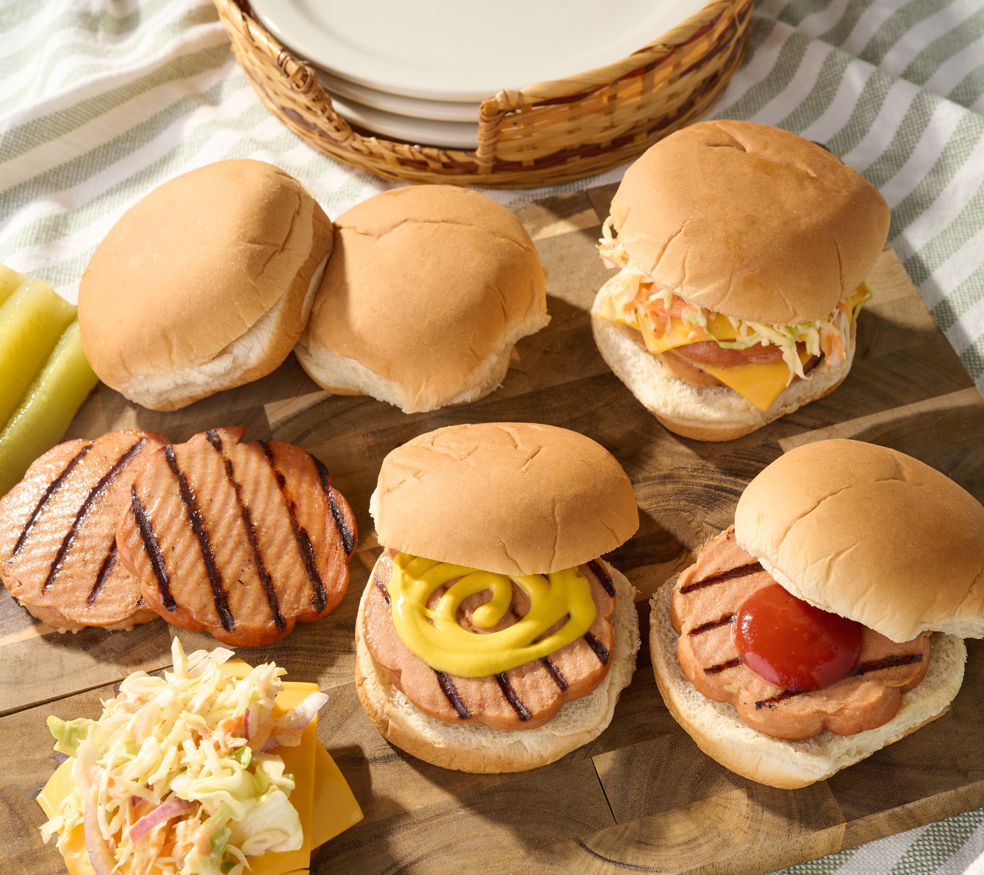 Rastelli's (24) 3.5-oz Round Dog Hot Dog Patties - QVC.com