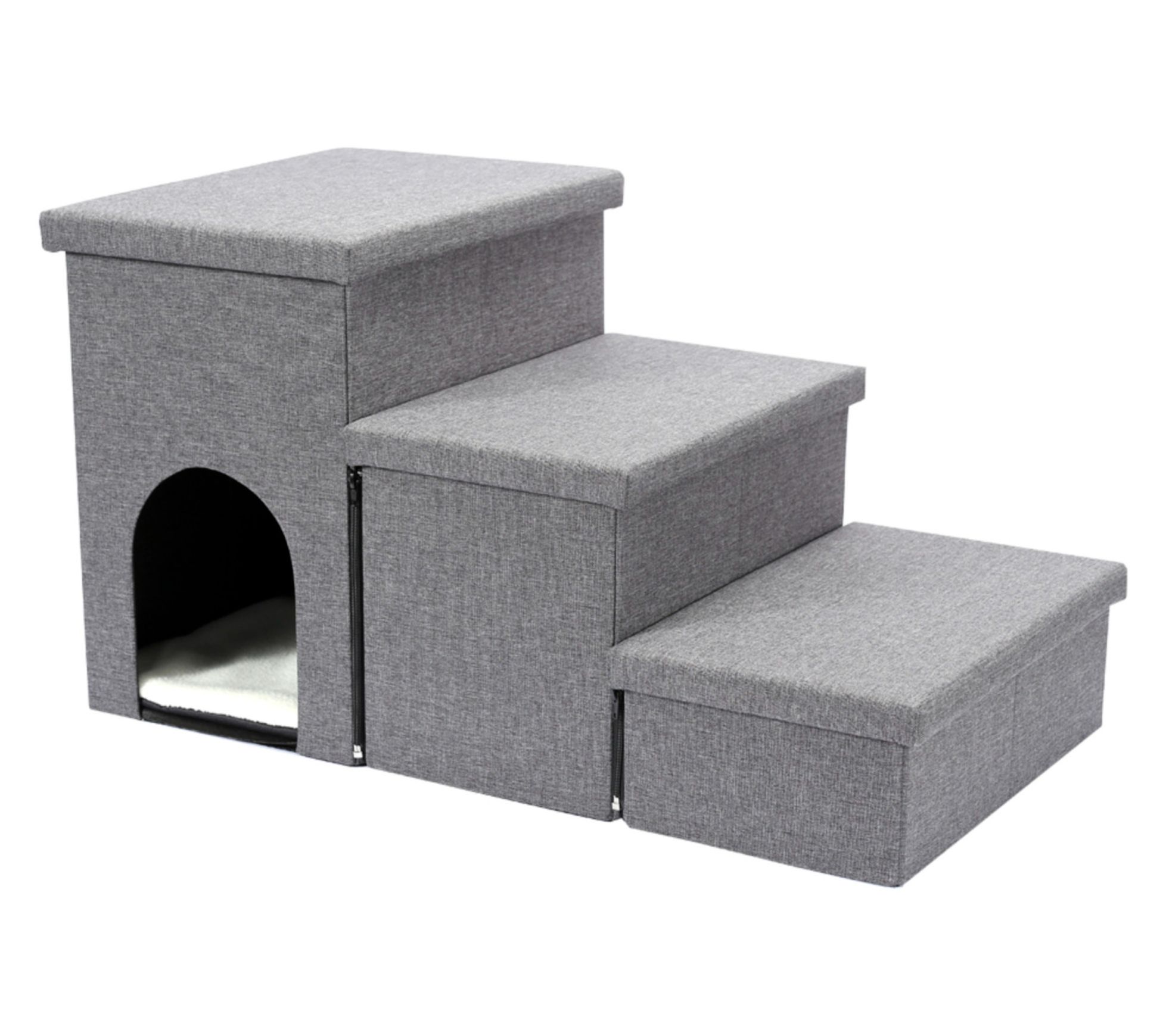 Ashfield & Harkness 3 Step Pet Stair with Storage