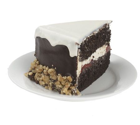 Balboa Desserts 3-lb Chocolate Brandied CherryEggnog Cake - QVC.com