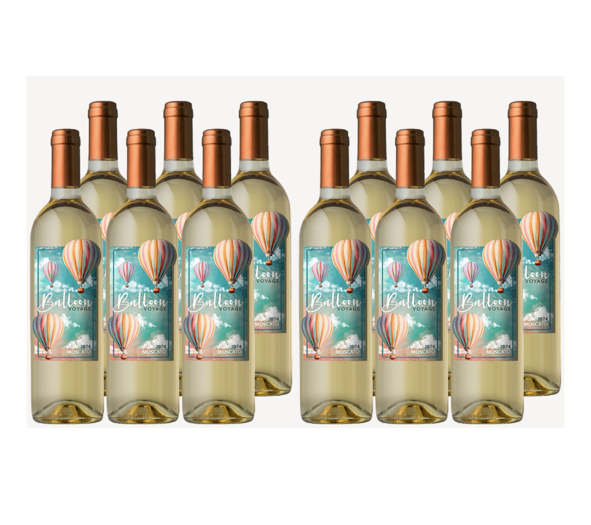 Vino Voyage Moscato Makes My Day 12 Bottles