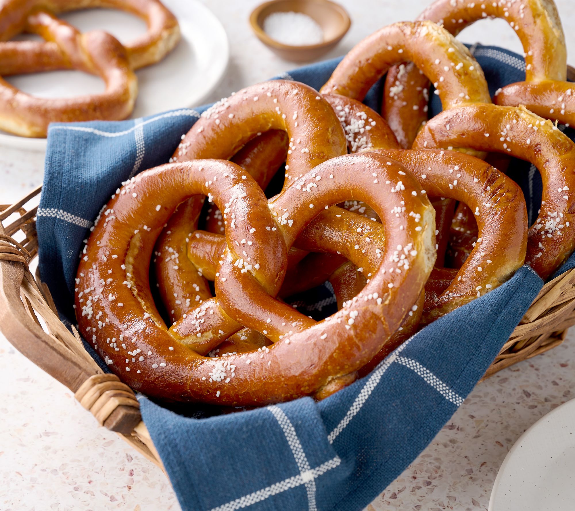 The Pretzel Co. (9) 6oz Individually Wrapped Soft Baked Pretzels