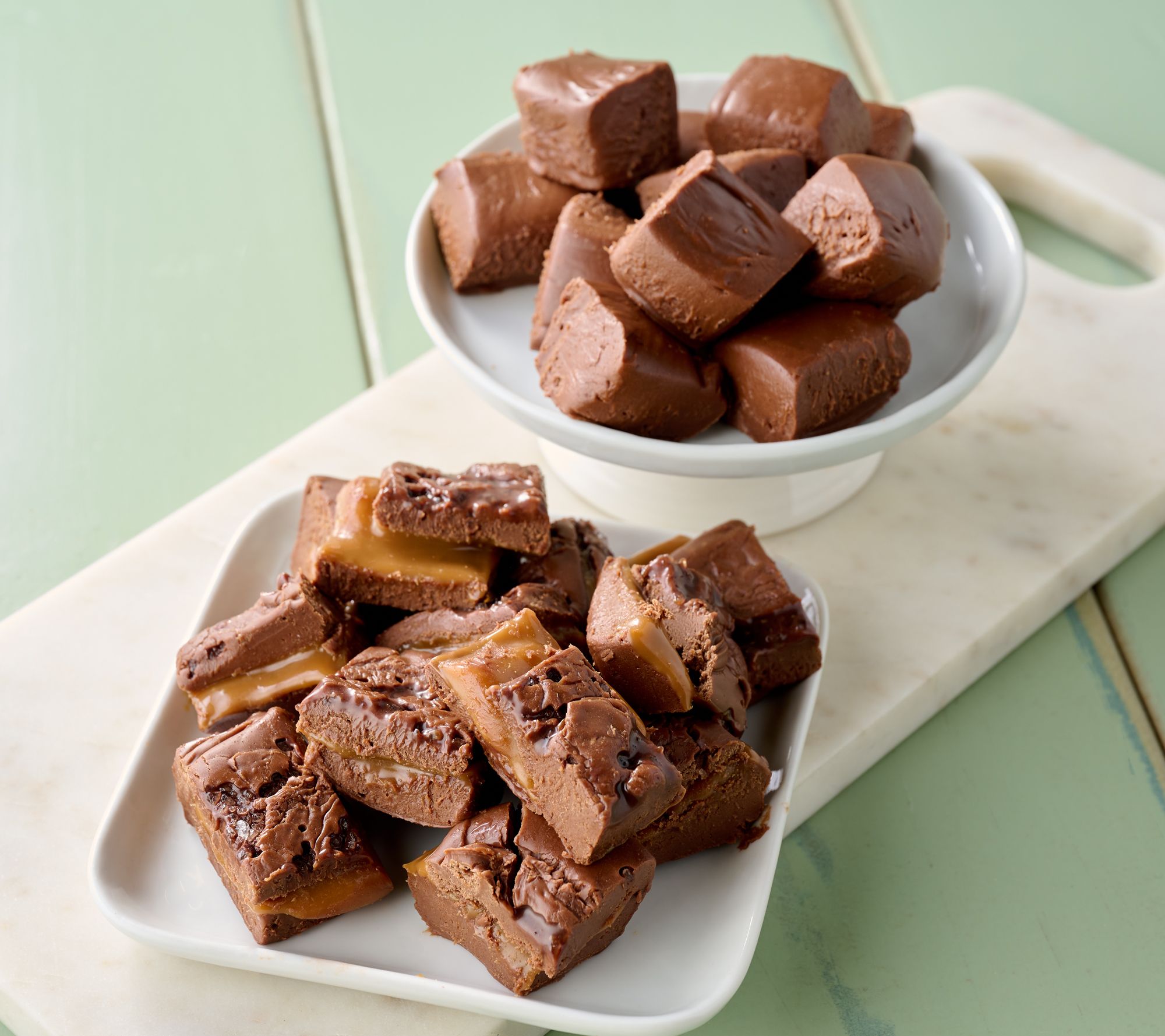 E&A Candies (2) 8oz Trays Old Fashioned Kettle Fudge