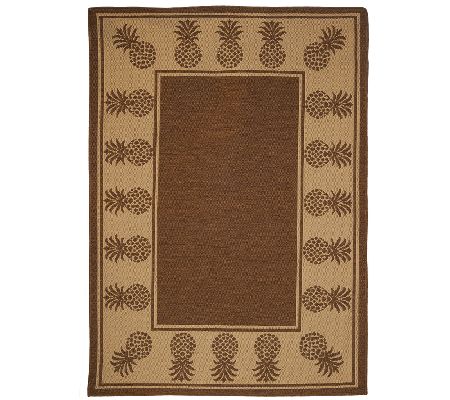 Veranda Living Indoor/Outdoor Reversible 5' x 7' Paradise Rug - QVC.com