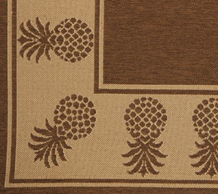 Veranda Living Indoor/Outdoor Reversible 5' x 7' Paradise Rug - QVC.com