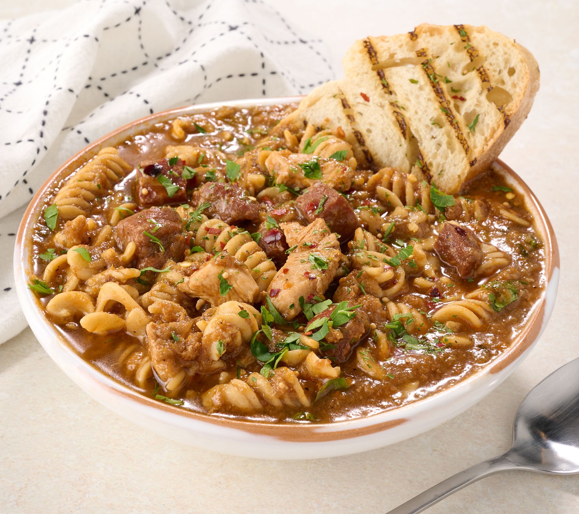 Corky's BBQ (2) 2 lb. Boil in Bag Gumbo or Pastalaya